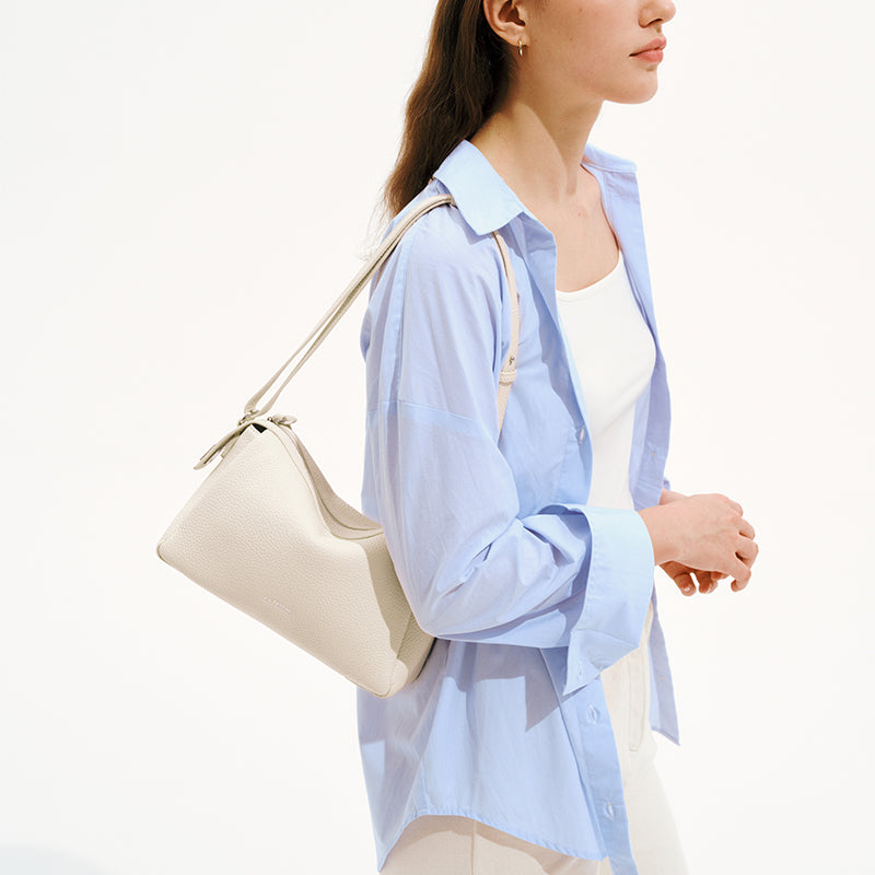 LA FESTIN Shoulder Bag for Women Fashion Leather Bag New Handbag Solid Color Lady Wallet