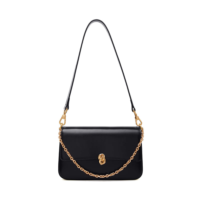 LA FESTIN Shoulder Bag Women's Leather Bag with Chain Fashion Design Cross body Bags Lady Handbag Wallet