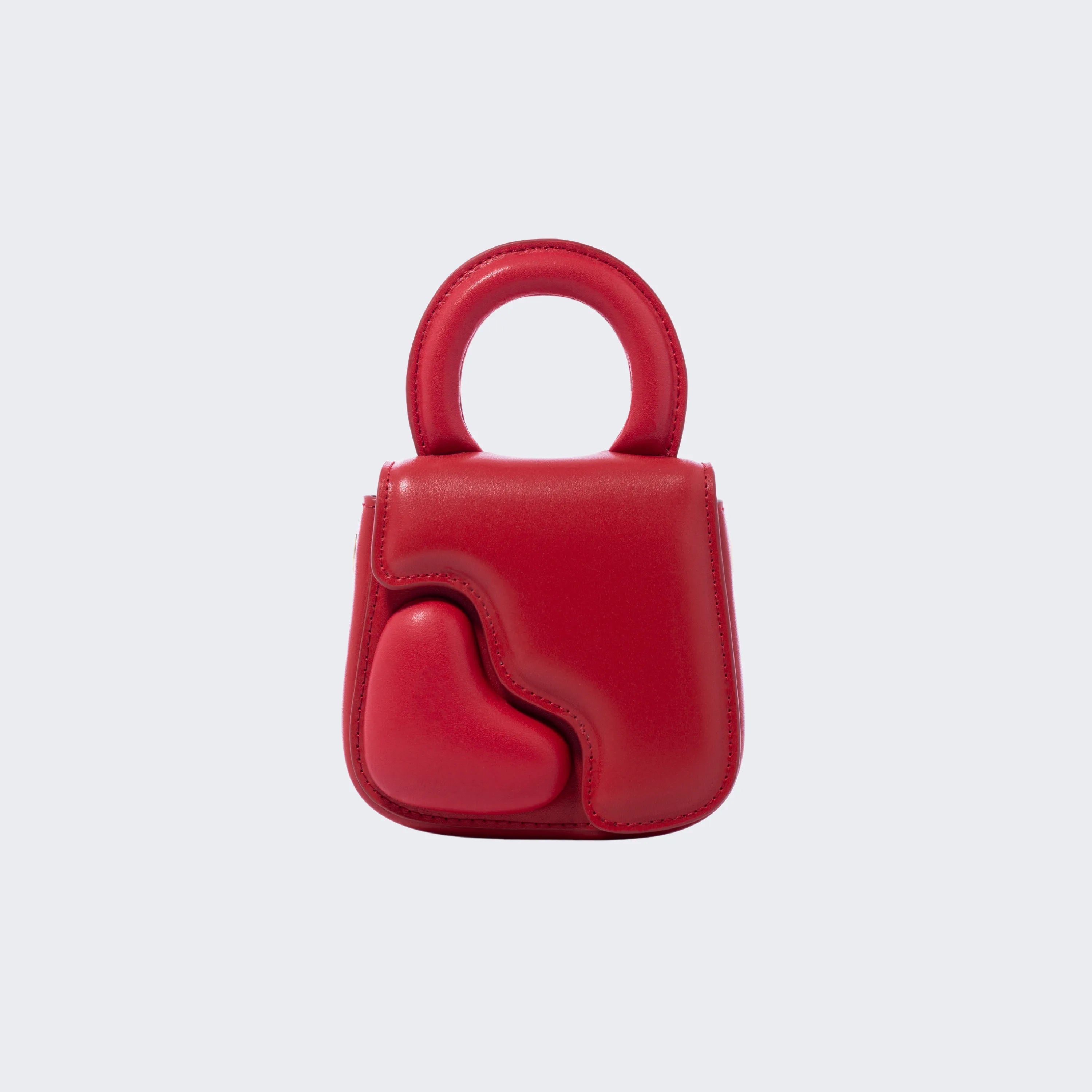 Red Heart Shaped Purse
