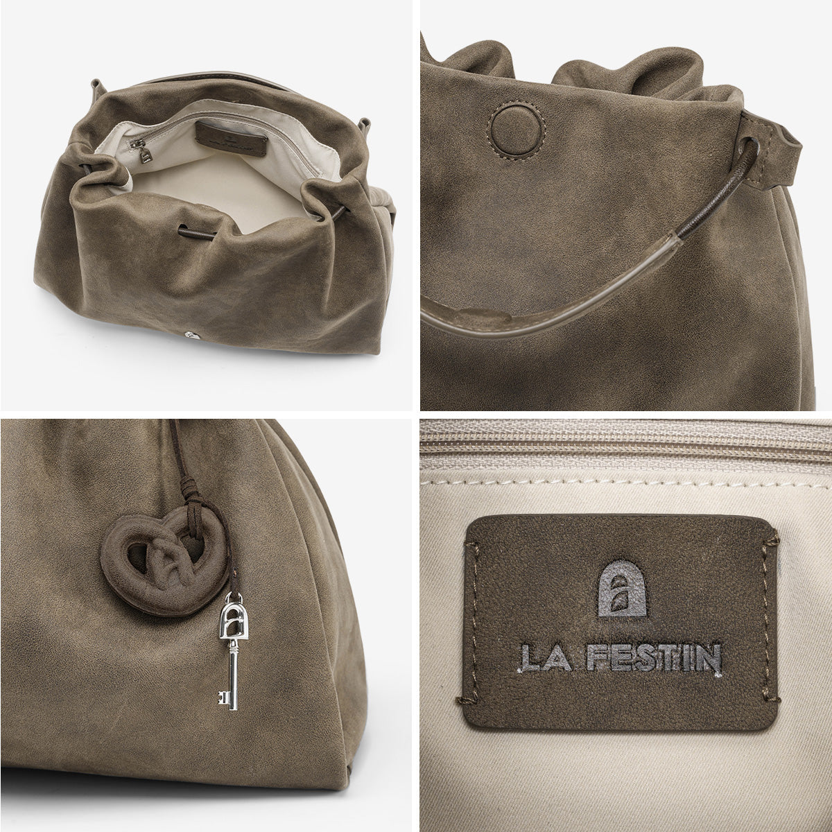 LA FESTIN Shoulder Bag for Women New Fashion Design Tote Bags Cross body Bags Lady Leather Handbag