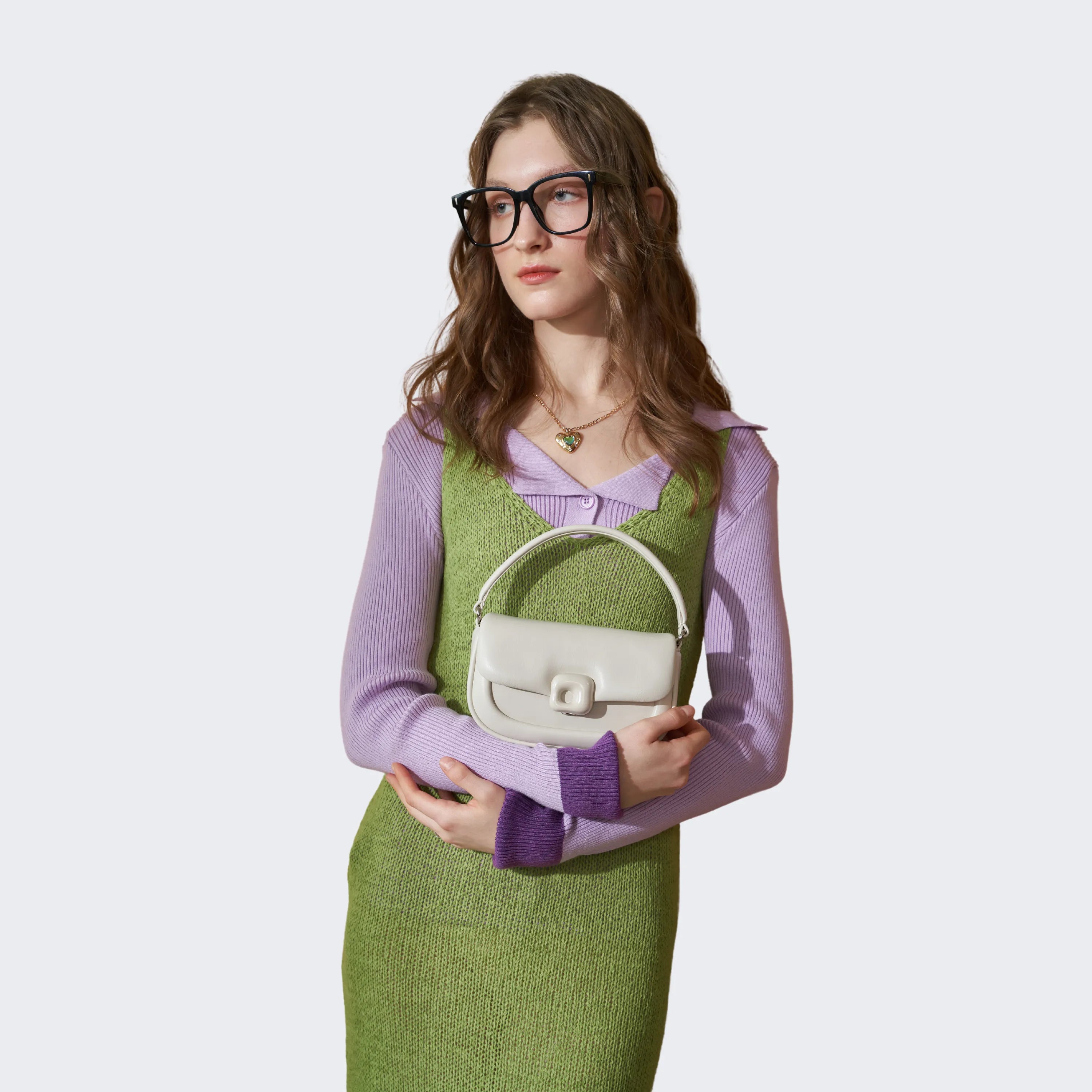LA FESTIN Top Handle Bag For Women Fashion Design Shoulder Bag with Adjustable Cross body Bag