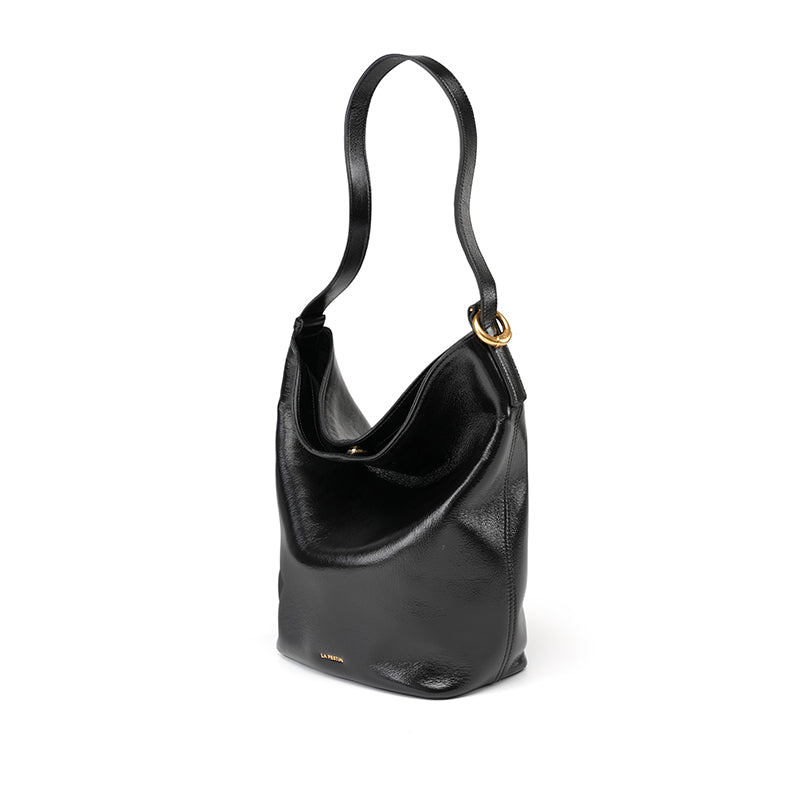 LA FESTIN Bucket Bag Luxury Shoulder Bag for Woman Fashion Leather Bag with Adjustable Strap Crossbody Bag
