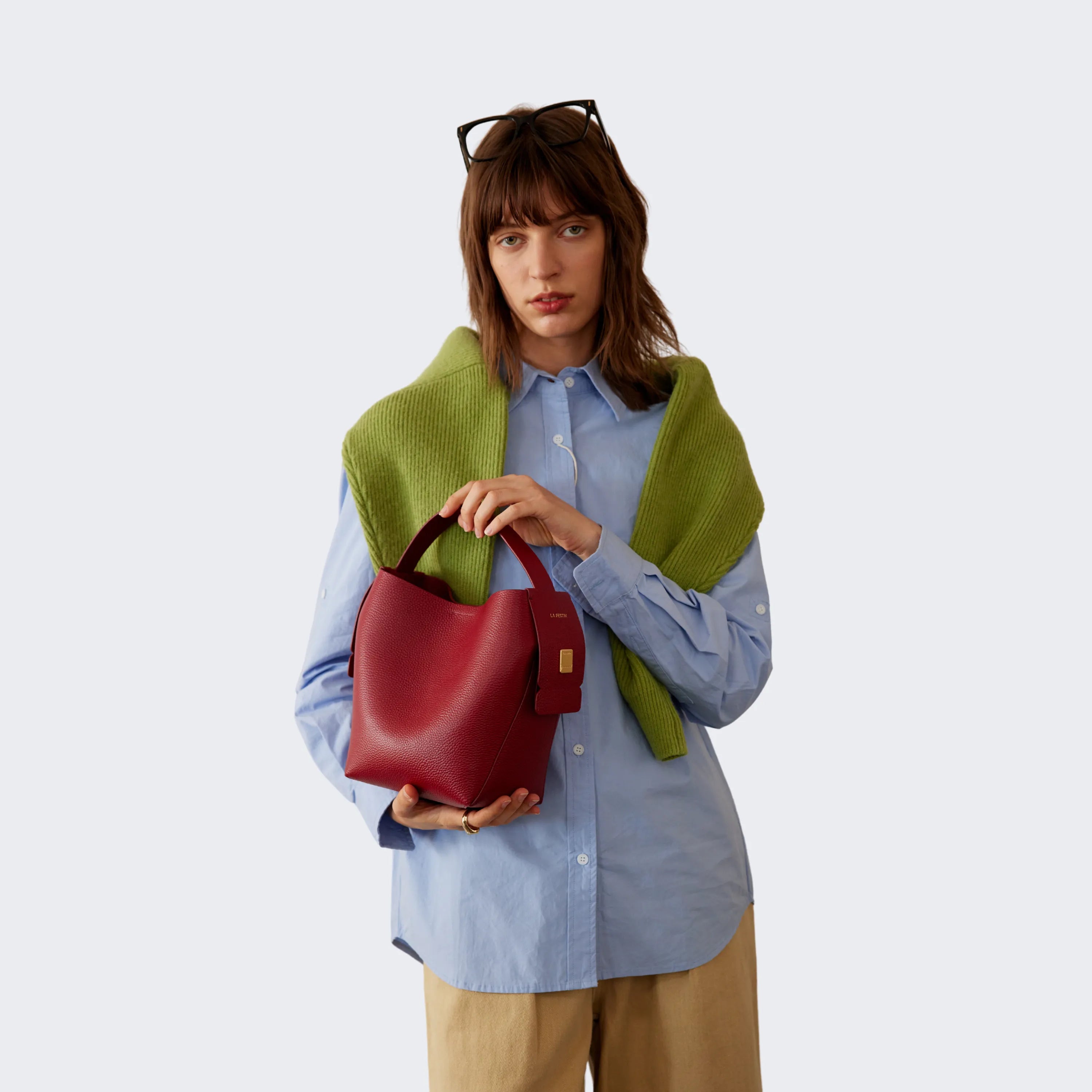 LA FESTIN Handbag Women Shoulder Bag Fashion Design Leather Bag Top Handle Purse Cross body Bags