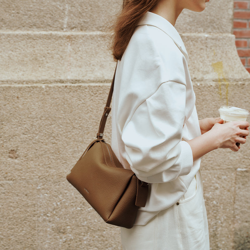 LA FESTIN Shoulder Bag for Women Fashion Leather Bag New Handbag Solid Color Lady Wallet