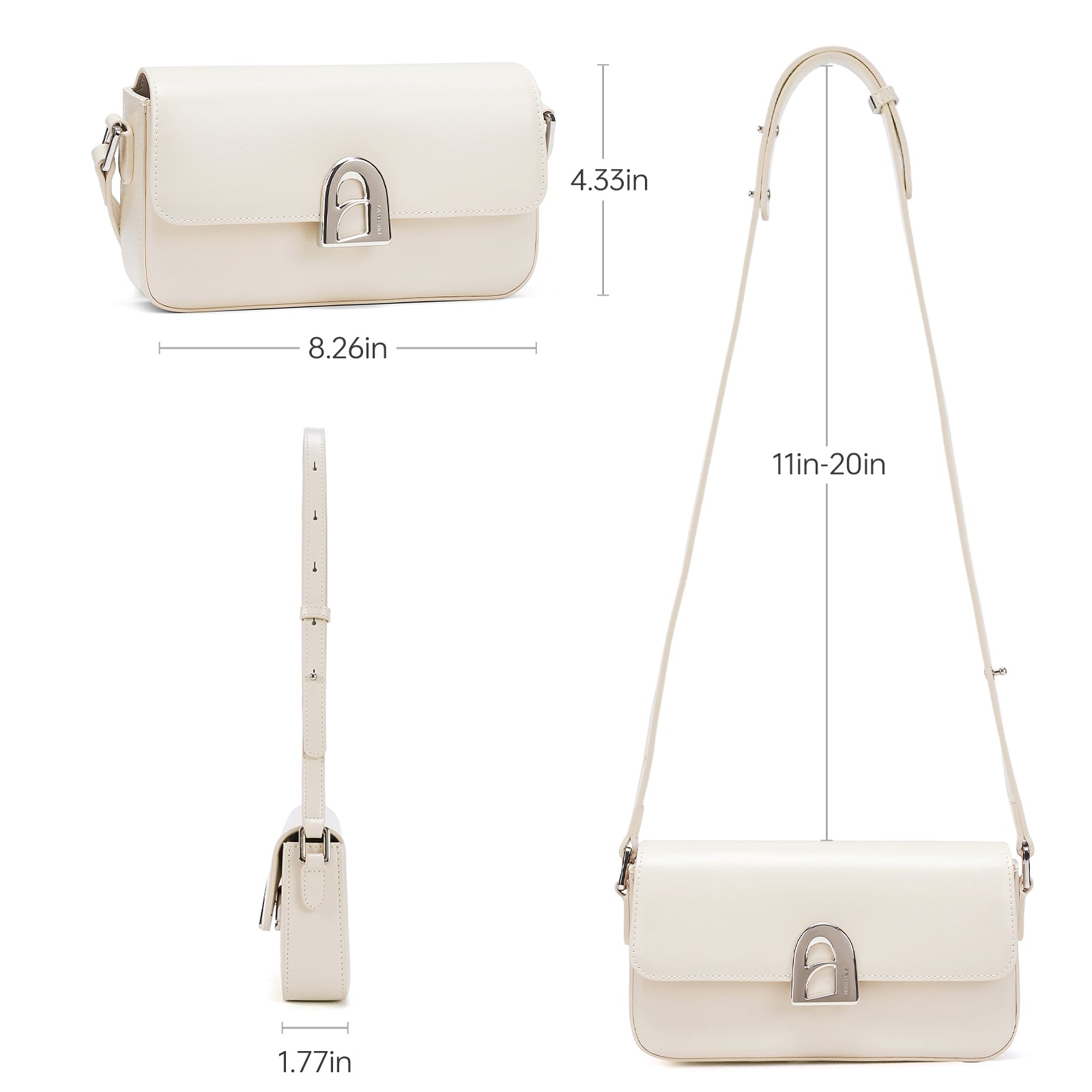 LA FESTIN Shoulder Bags Small Purse Leather Handbags For Women Fashion Crossbody Bag