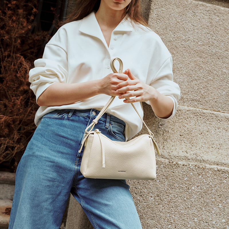 LA FESTIN Shoulder Bag for Women Fashion Leather Bag New Handbag Solid Color Lady Wallet