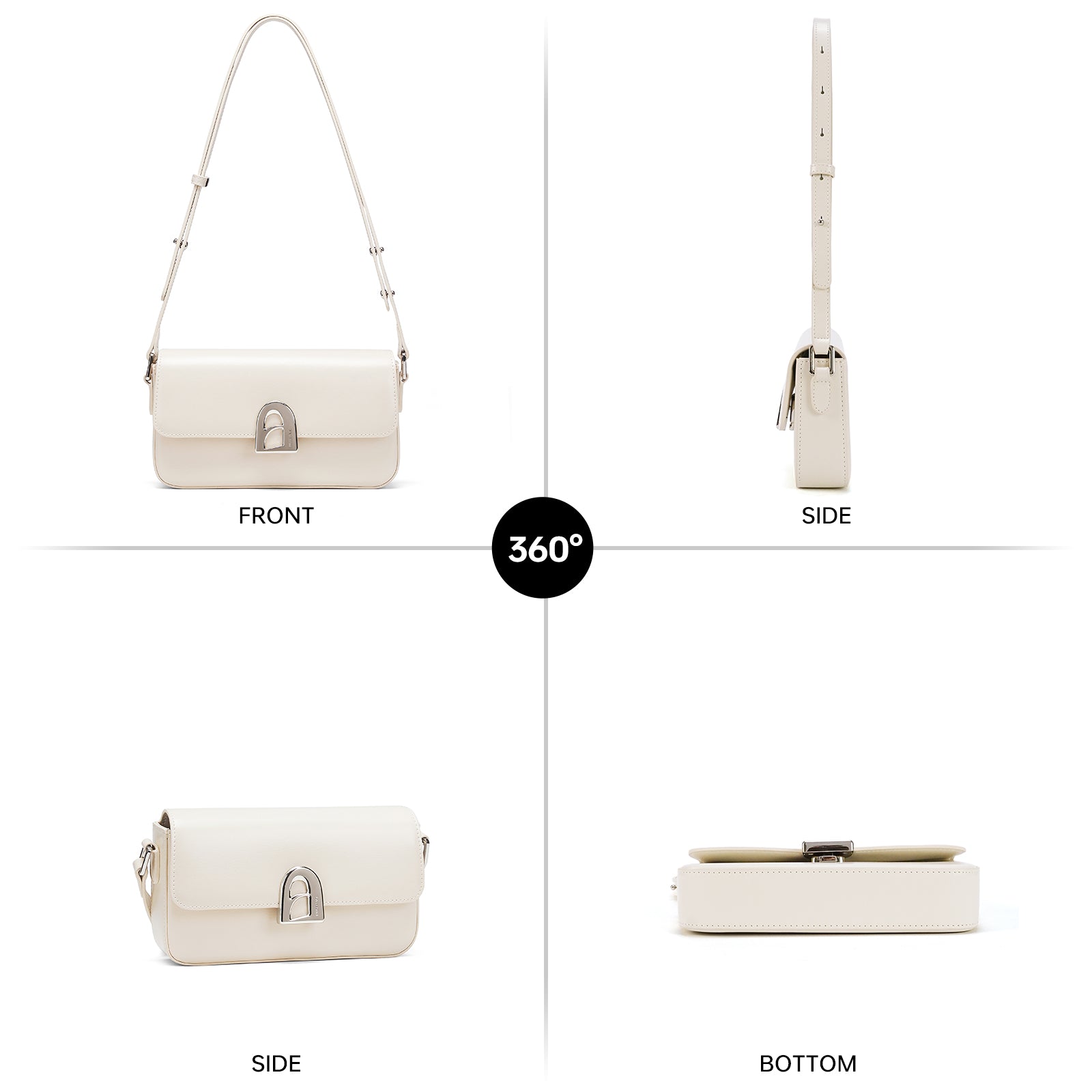 LA FESTIN Shoulder Bags Small Purse Leather Handbags For Women Fashion Crossbody Bag