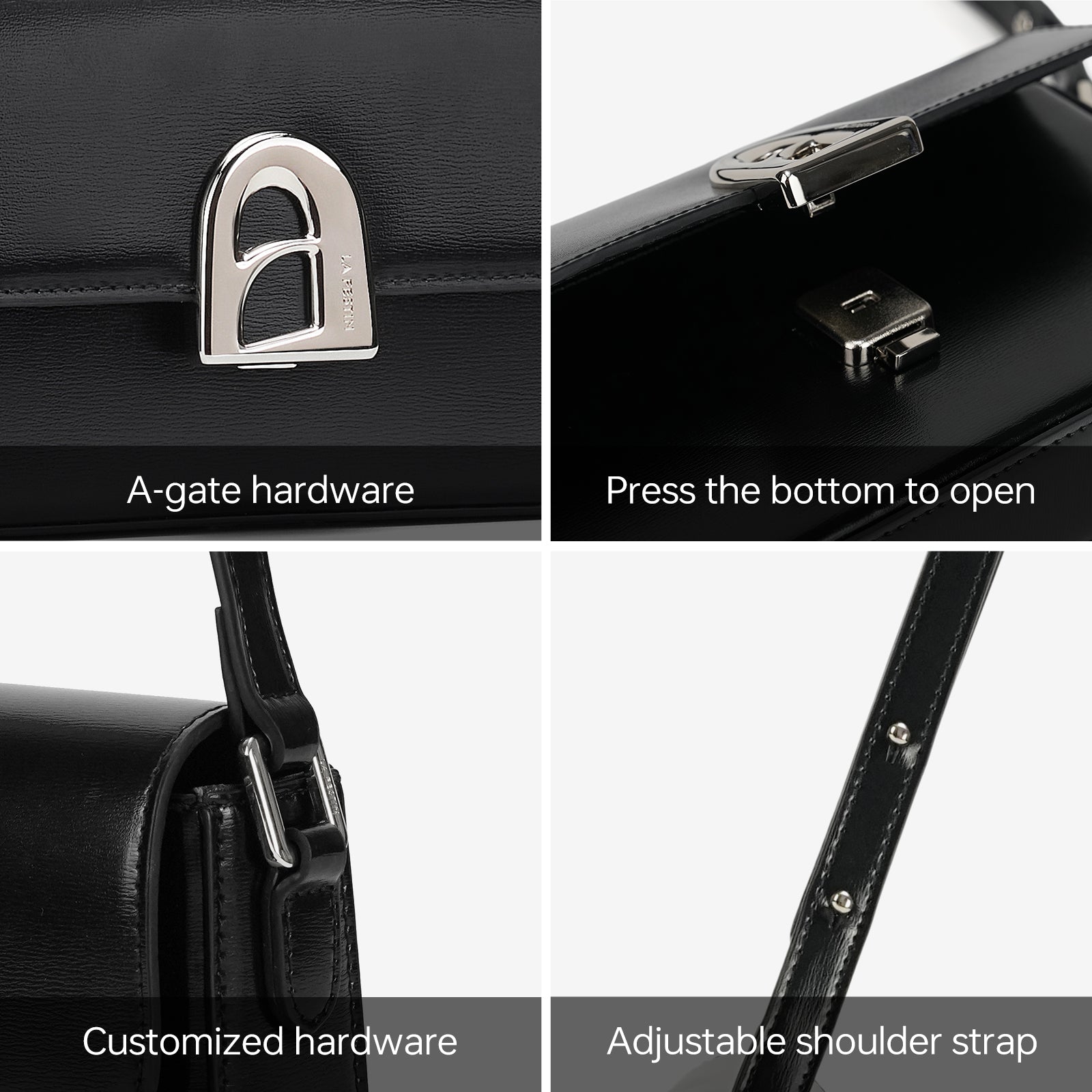 LA FESTIN Shoulder Bags Small Purse Leather Handbags For Women Fashion Crossbody Bag