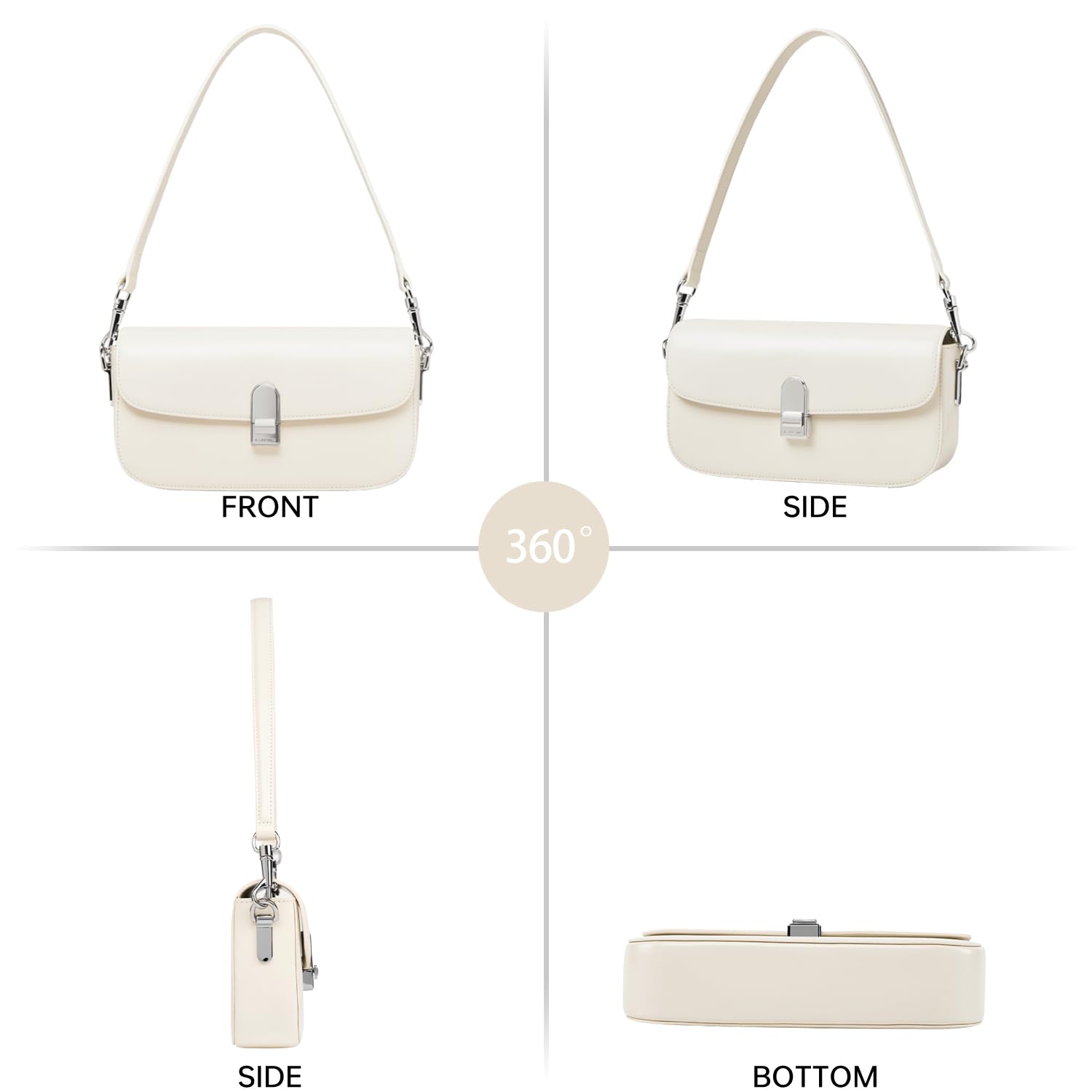 LA FESTIN Crossbody Purses Ladies Shoulder Bag Trendy Women's Handbags Designer Satchel Bags