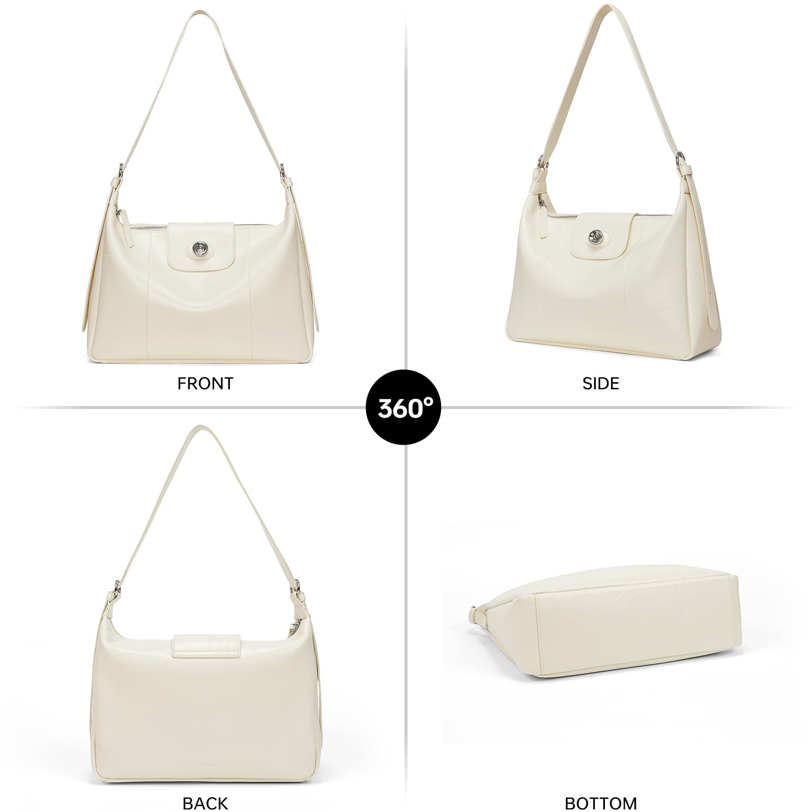 LA FESTIN Original Tote Bag for Women Large Hobo Bag Shoulder Bag with Adjustable Strap Crossbody Bags