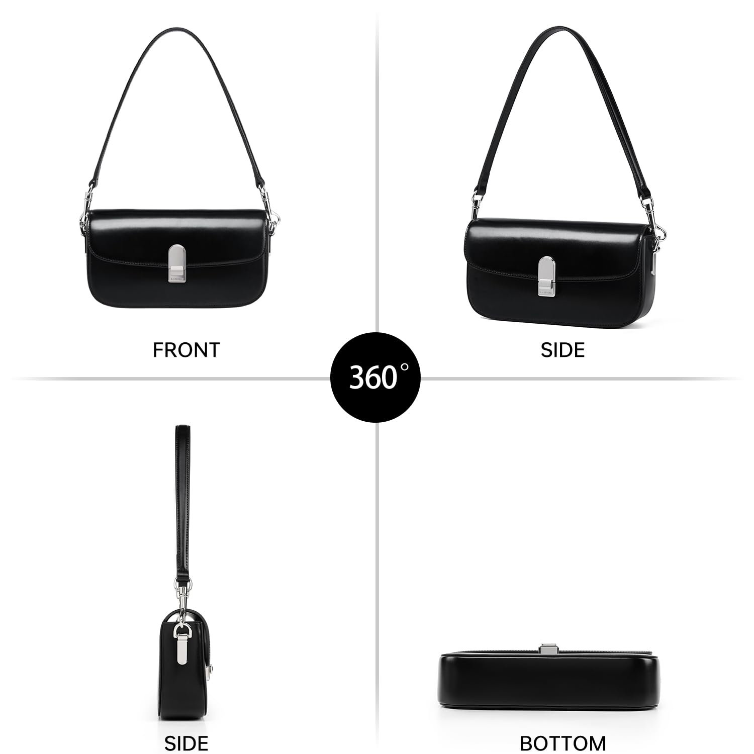 LA FESTIN Crossbody Purses Ladies Shoulder Bag Trendy Women's Handbags Designer Satchel Bags