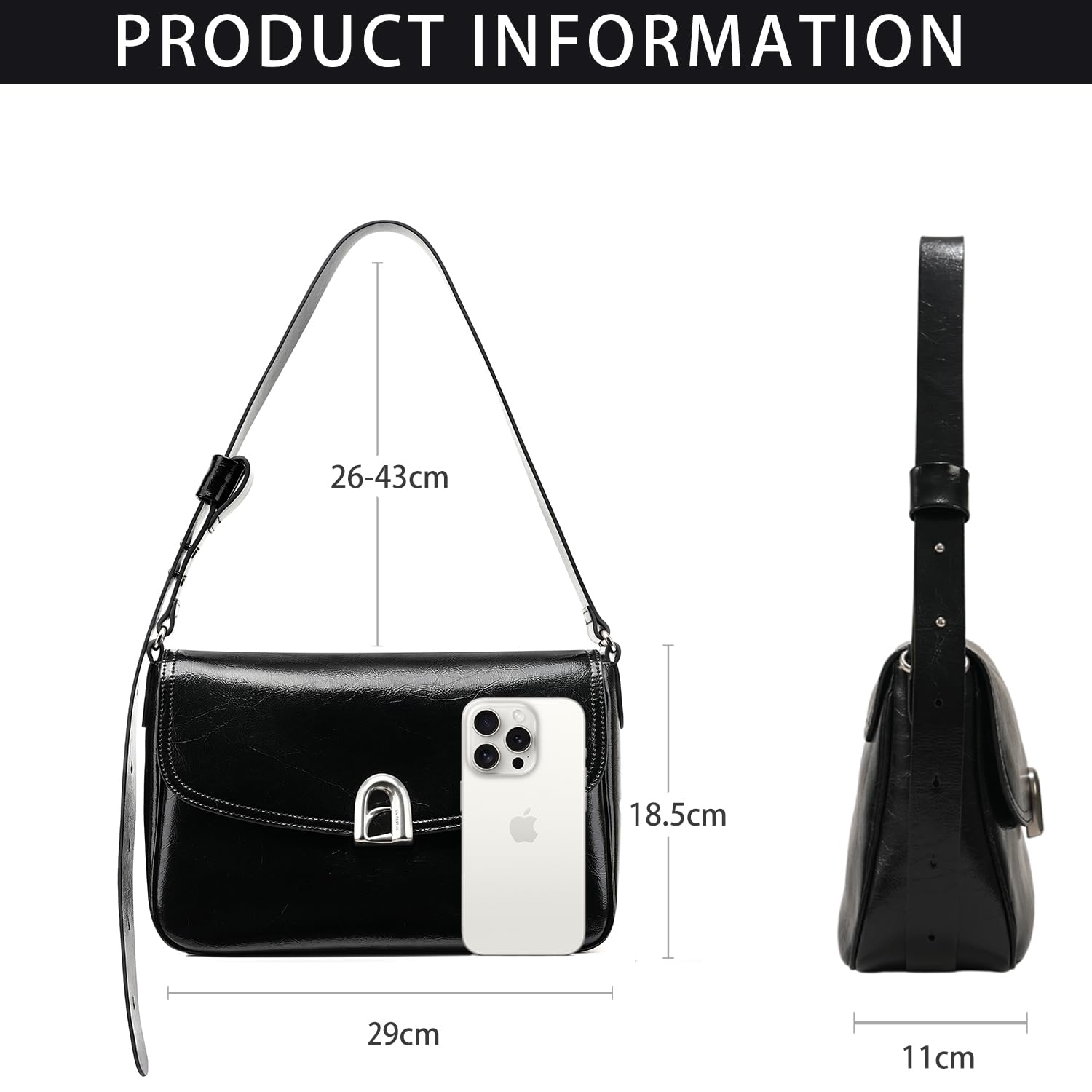 LA FESTIN Leather Satchel Bag 2025 New Women's bag Fashion Design Tote Bags Female Handbag Shoulder Bag