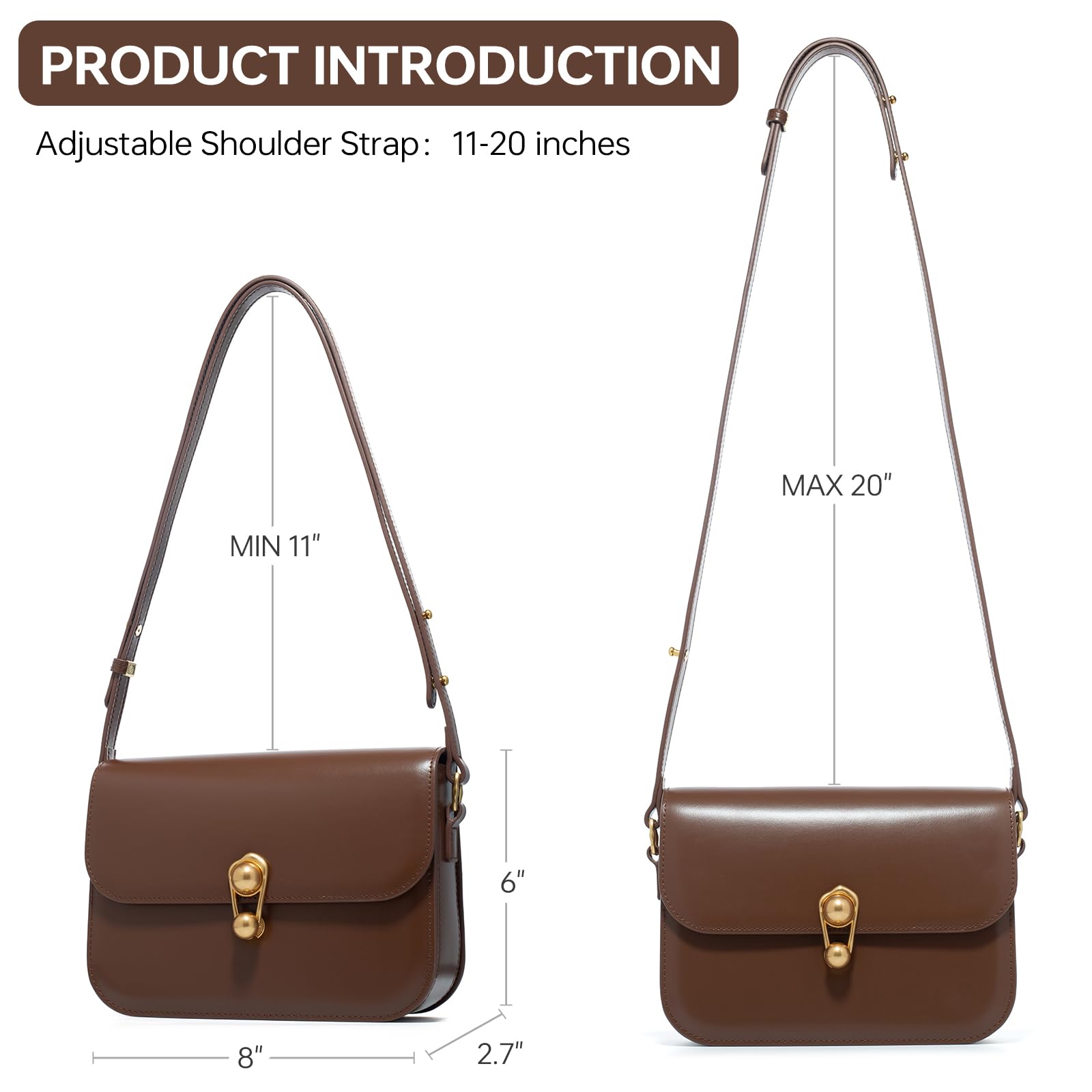 LA FESTIN Original Mini Women Bag Cross Body Bag Fashion Shoulder Bag Vintage Small Square Bag