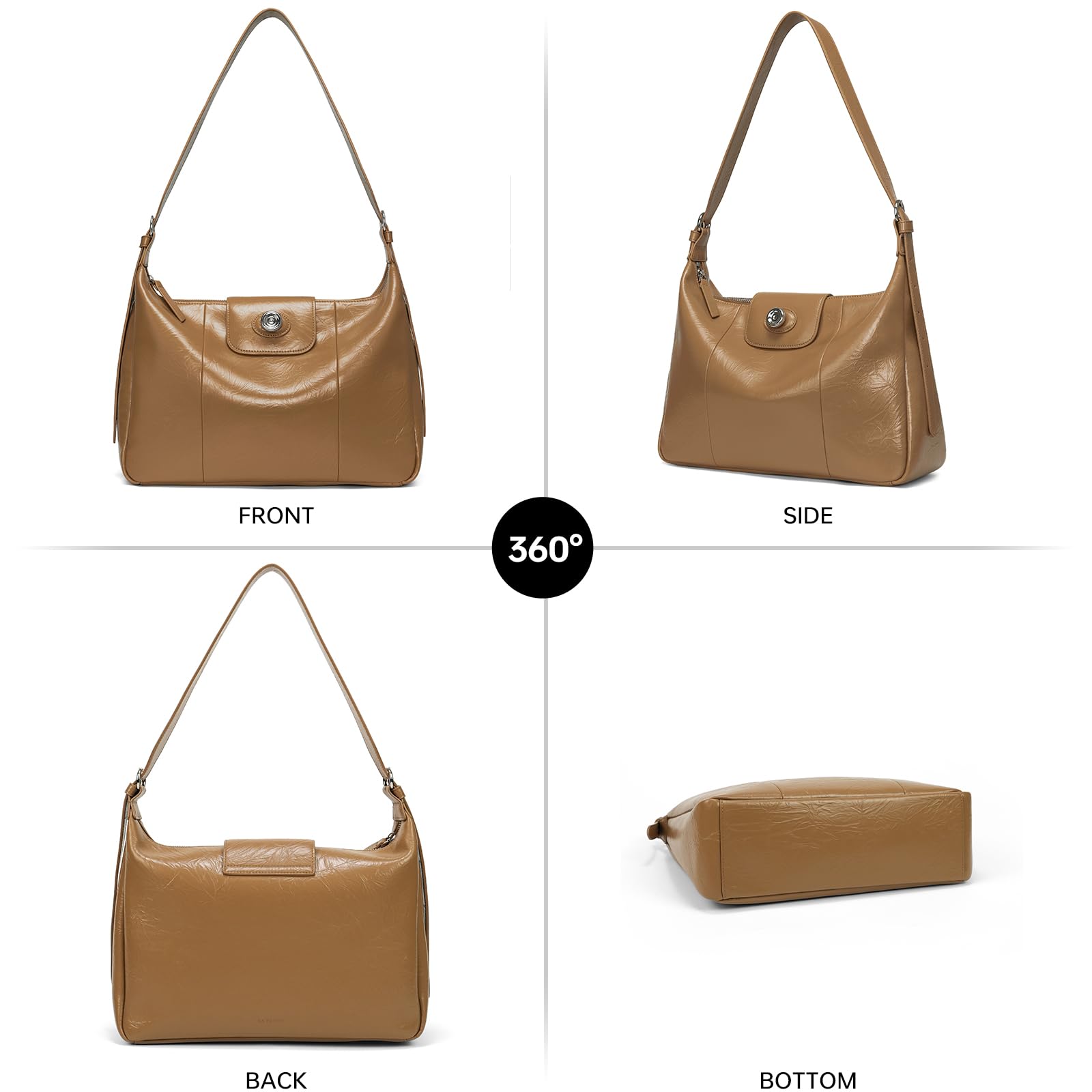 LA FESTIN Original Tote Bag for Women Large Hobo Bag Shoulder Bag with Adjustable Strap Crossbody Bags