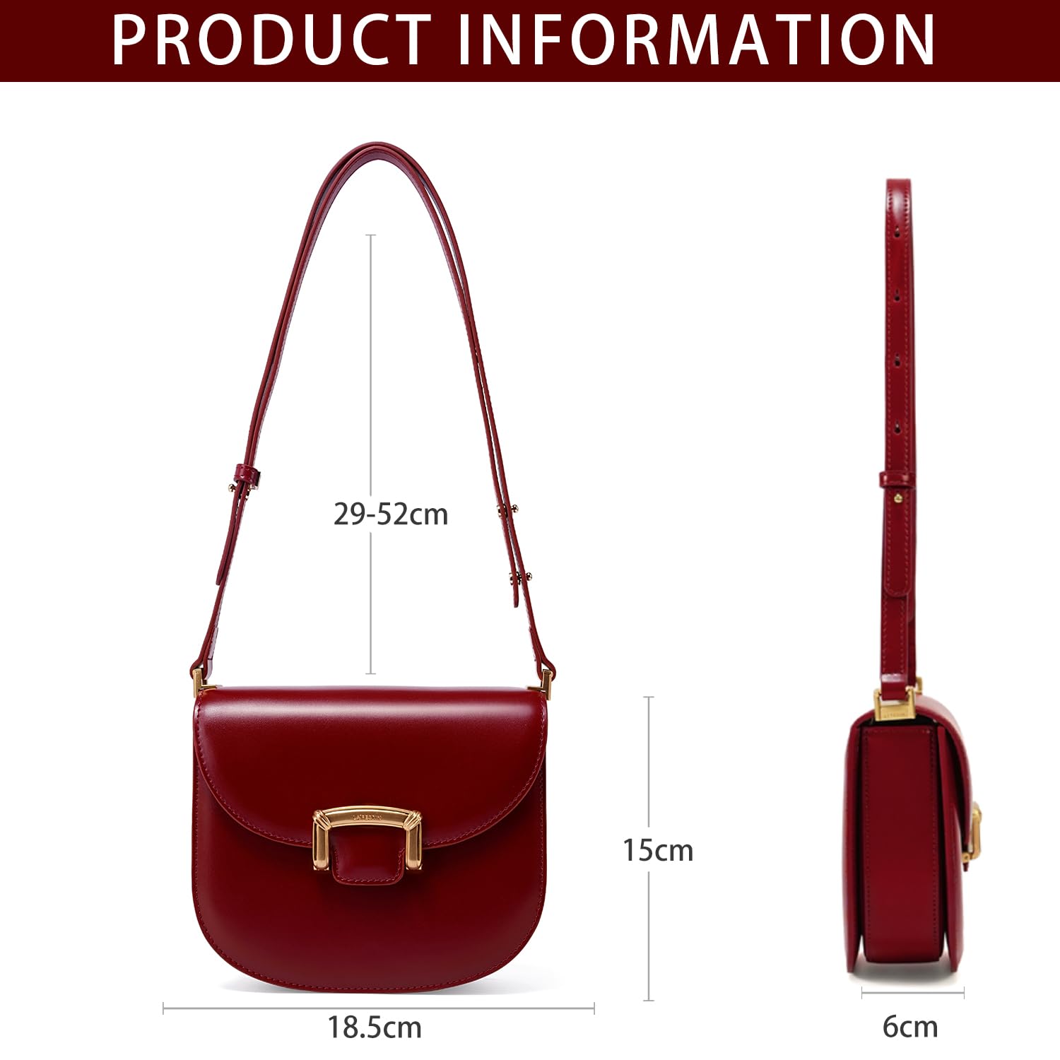 LA FESTIN Leather Cross body Bag For Girls New Women's bag Fashion Shoulder Bag Lady Wallet