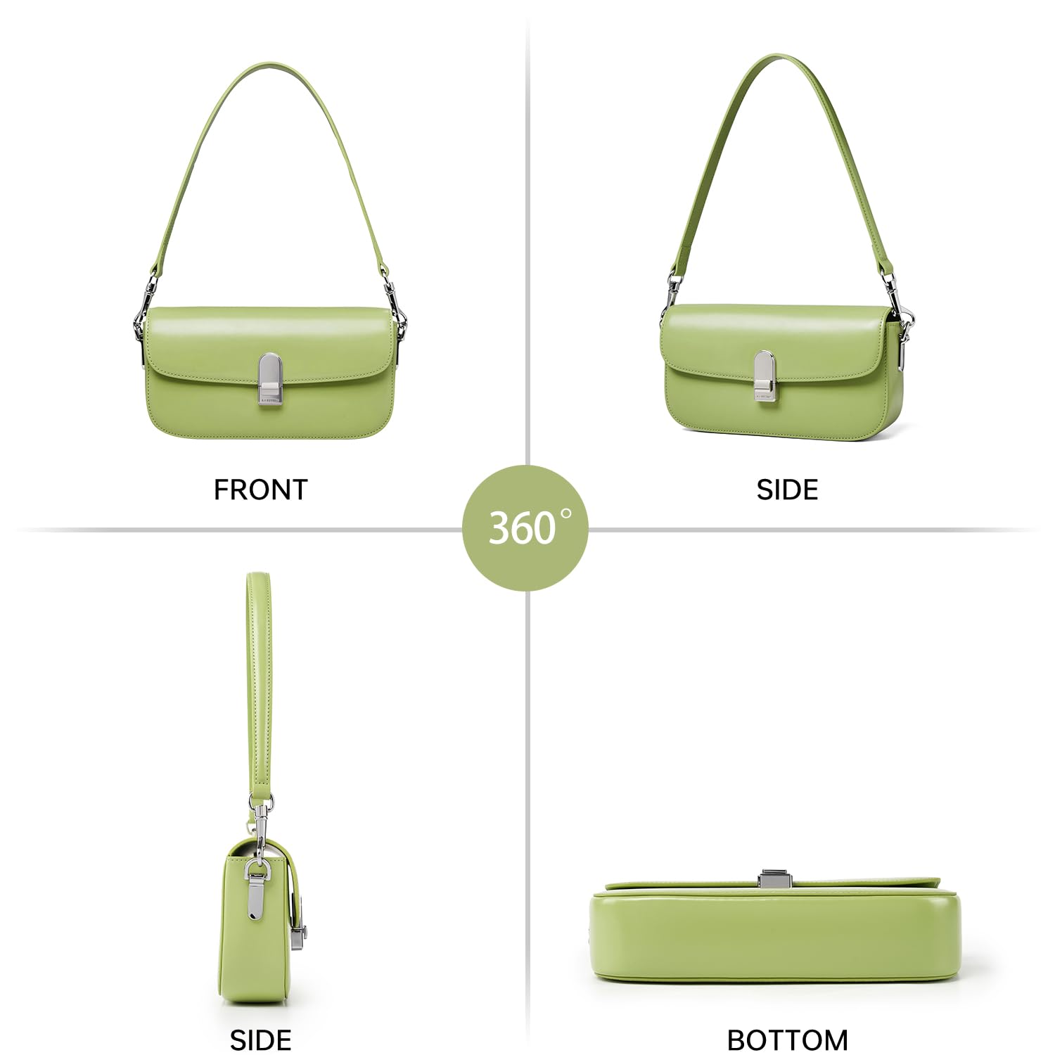 LA FESTIN Crossbody Purses Ladies Shoulder Bag Trendy Women's Handbags Designer Satchel Bags