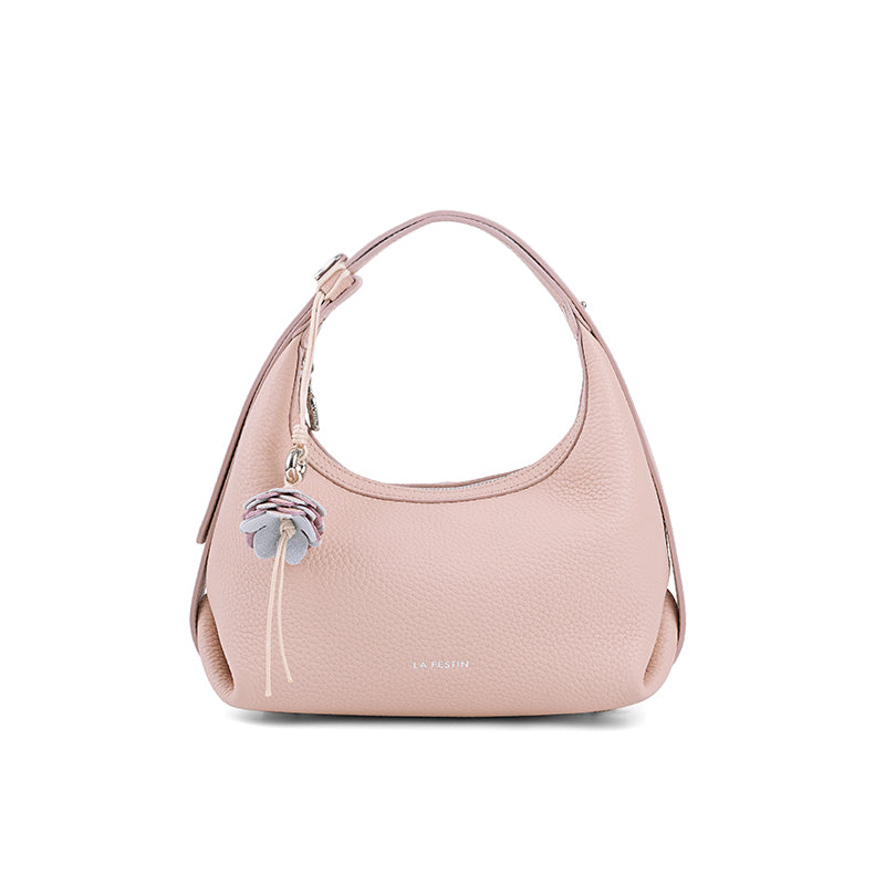 LA FESTIN Original Handbag Women New Shoulder Bags Leather Bag Fashion Half Moon Bag Cross body Bag