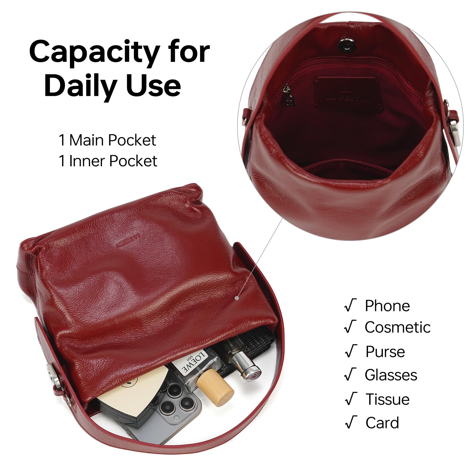 LA FESTIN Original Handbag Women New Tote Bag Ladies Shoulder Bag Cross Body Bag