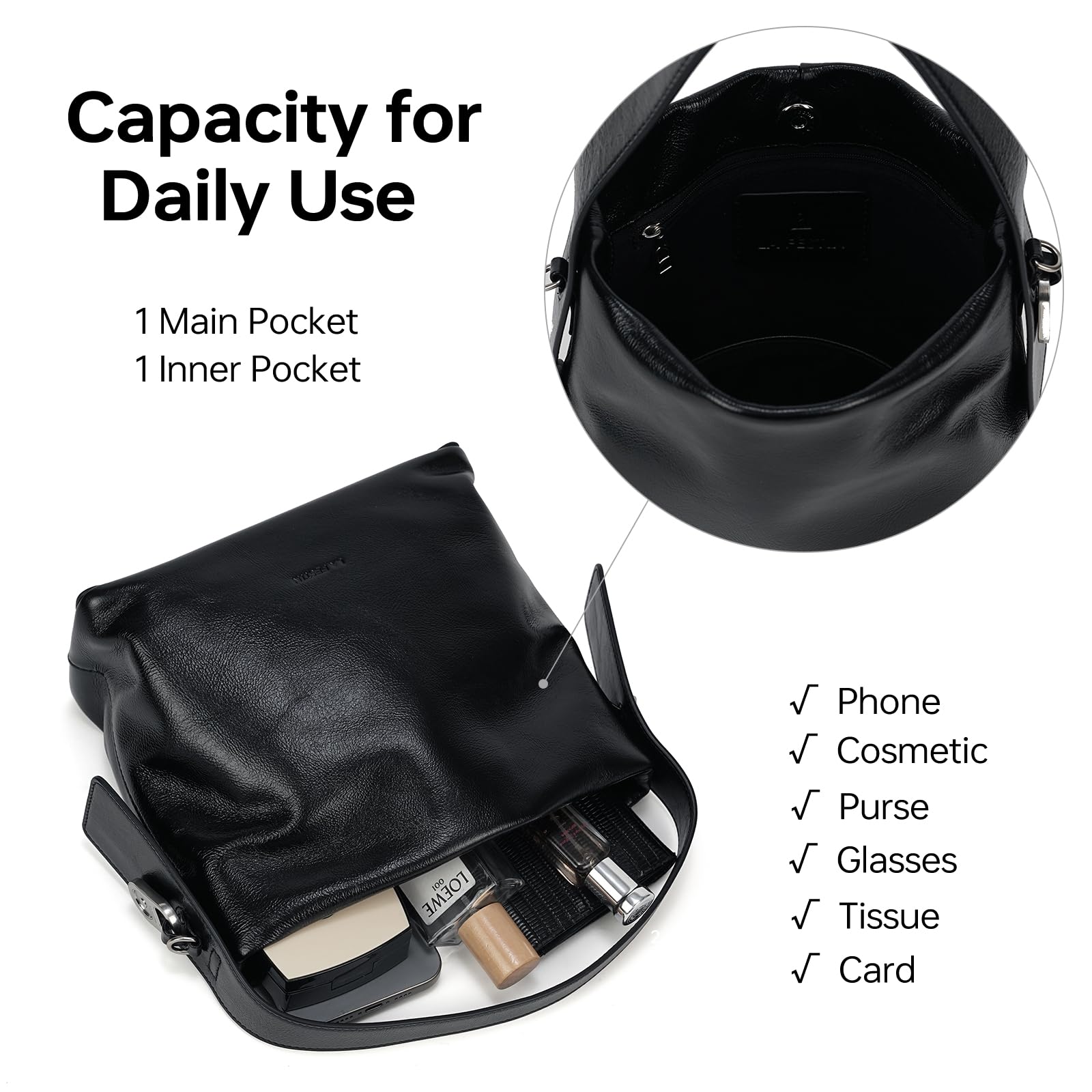 LA FESTIN Original Handbag Women New Tote Bag Ladies Shoulder Bag Cross Body Bag