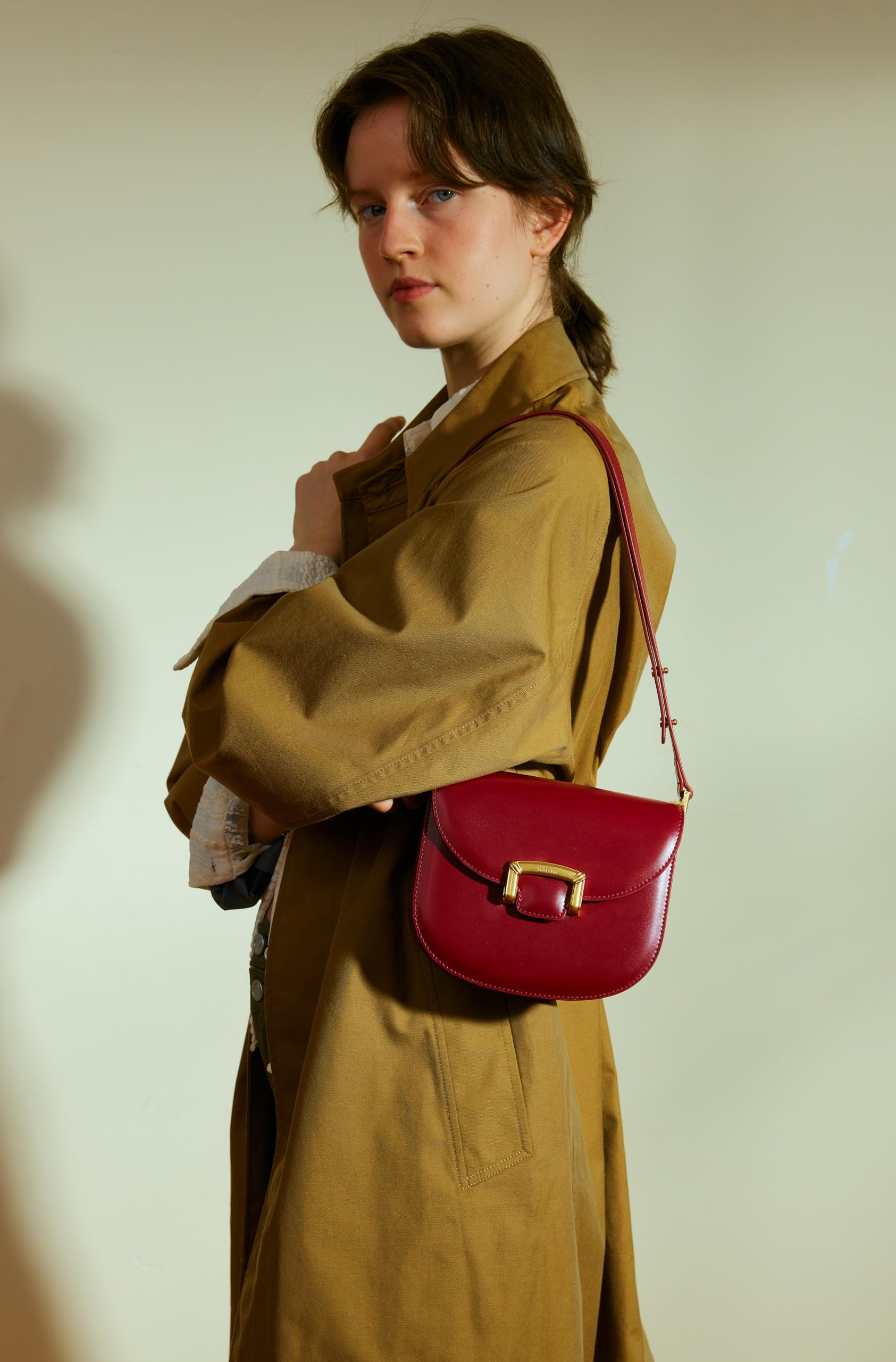 LA FESTIN Leather Cross body Bag For Girls New Women's bag Fashion Shoulder Bag Lady Wallet