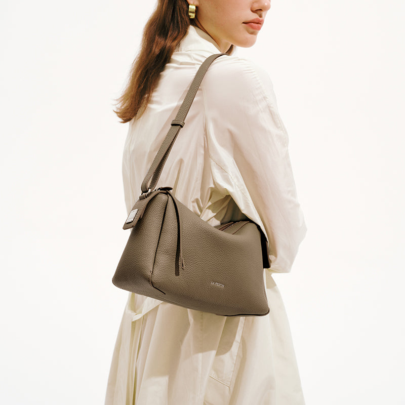 LA FESTIN Shoulder Bag for Women Fashion Leather Bag New Handbag Solid Color Lady Wallet