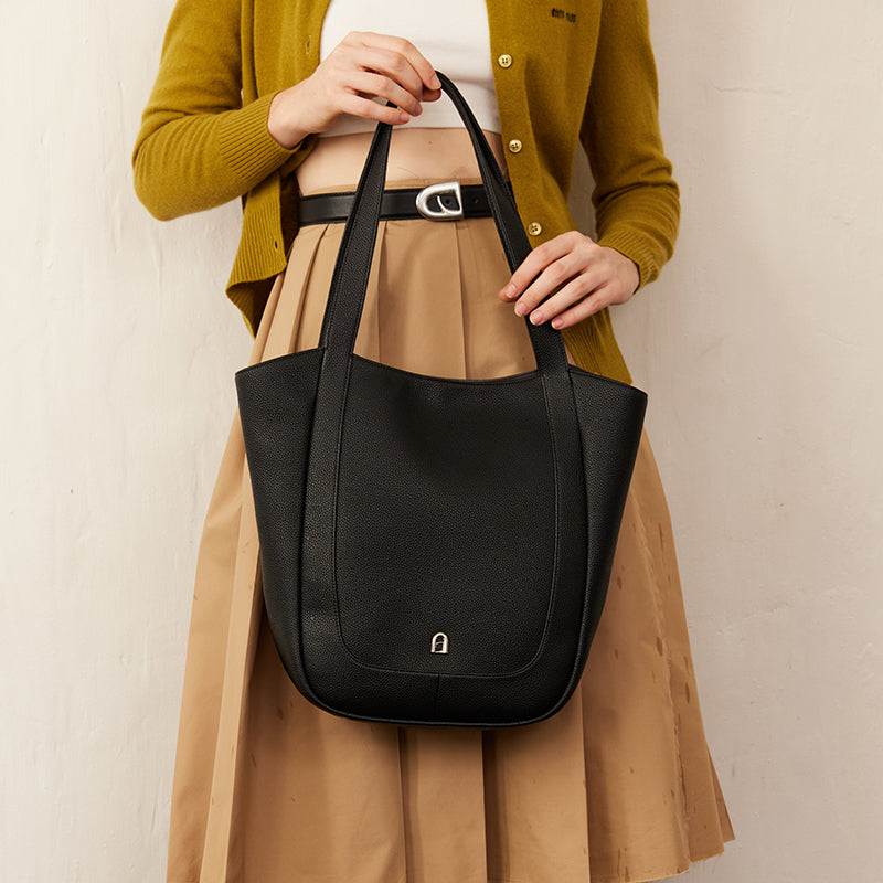 LA FESTIN Tote Shoulder Underarm Bag Large Capacity Bag Lady Leather Shoulder Bag New Handbag Women