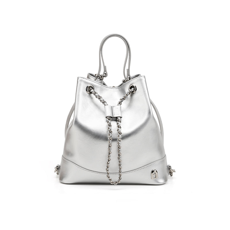 LA FESTIN Backpack Lightweight Fashion Design Leather Bag Trendy Bucket Handbags Women Purse