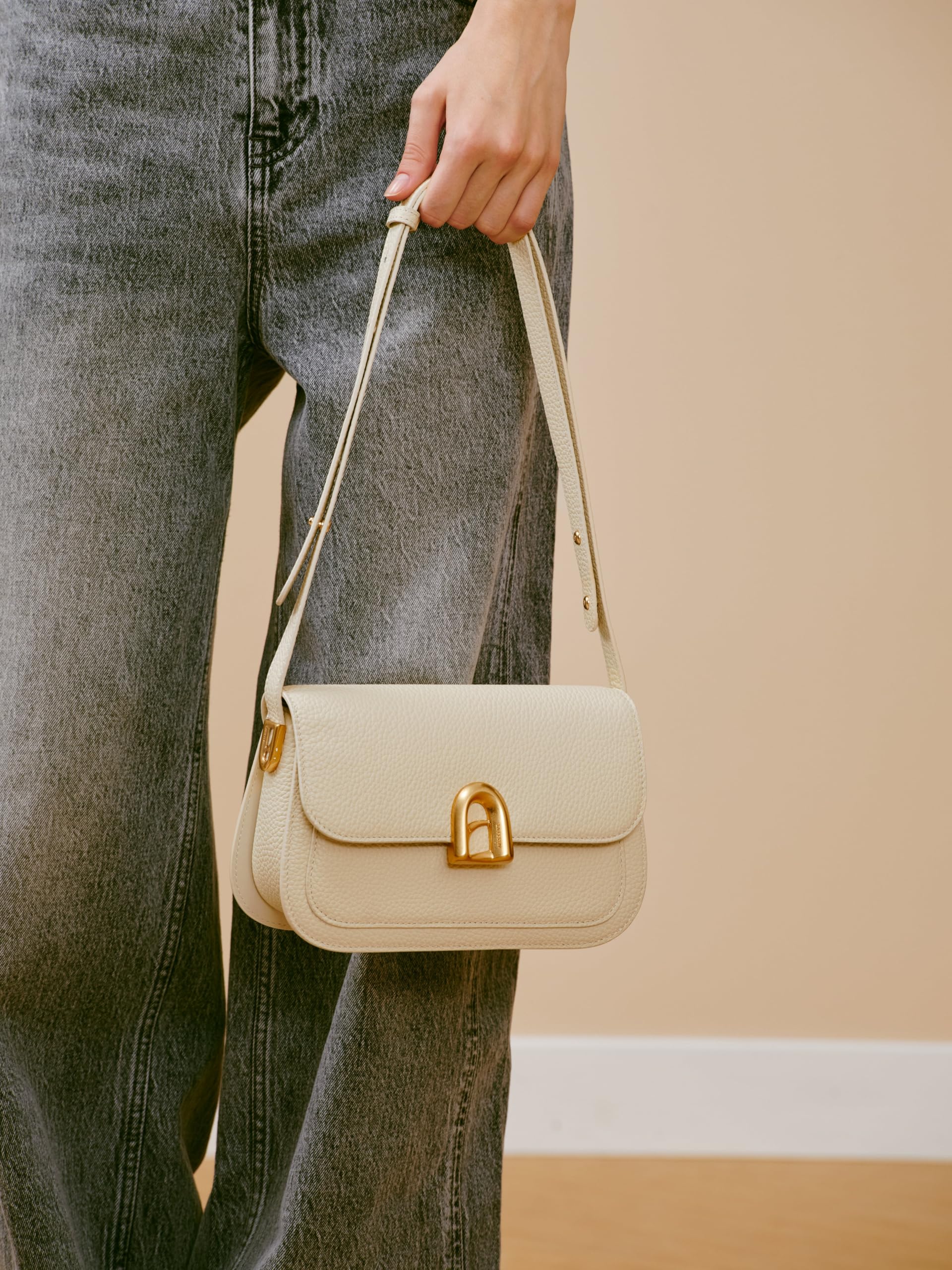 LA FESTIN Leather Shoulder Bag Designer Handbags for Women Retro Cross body Bags Ladies Purse