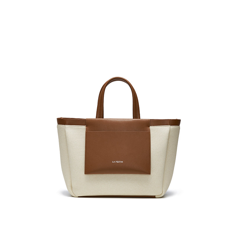 LA FESTIN Leather Handbag for Women New Fashion Design Shoulder Bag Large Capacity Tote Bags