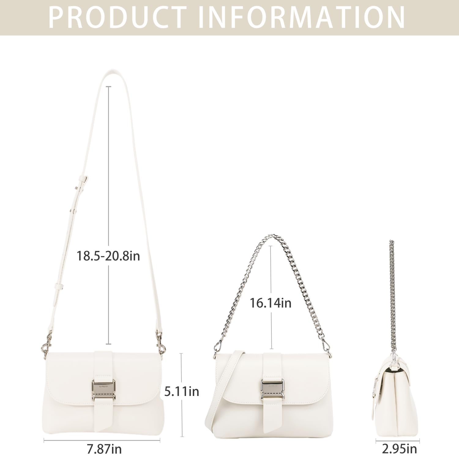 LA FESTIN Handbag Women Fashion Design Chain Bag Female Cross body Bag New Shoulder Bag