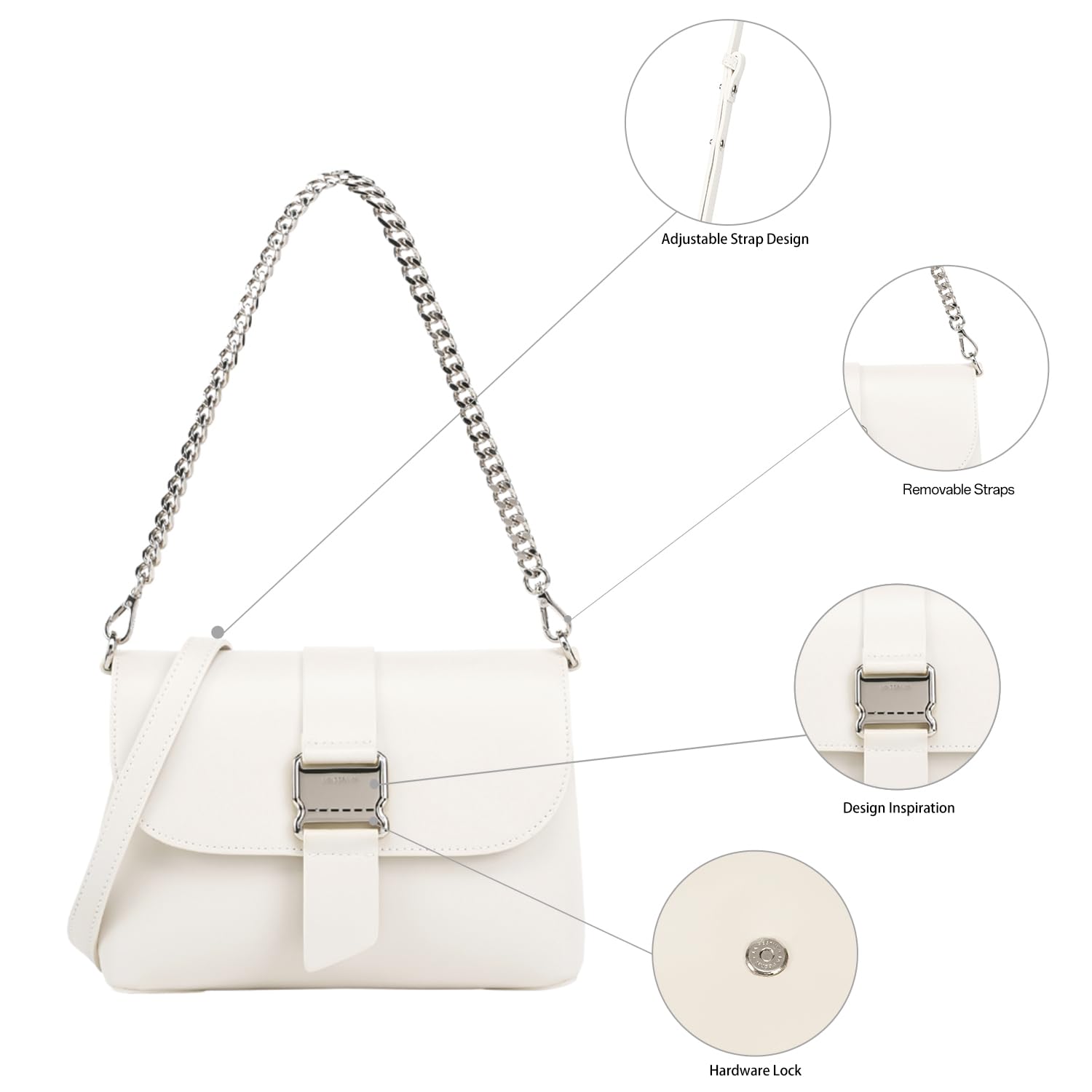 LA FESTIN Handbag Women Fashion Design Chain Bag Female Cross body Bag New Shoulder Bag