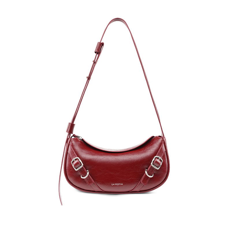 LA FESTIN Original Women Bag New y2k Shoulder Bag Ladies Retro Crossbody Bags with Adjustable Strap