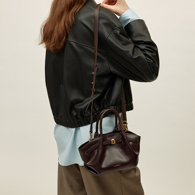 LA FESTIN Handbag Women Small Bag Top Handle Purse Lady Leather Bag Shoulder Bag Cross body Bag