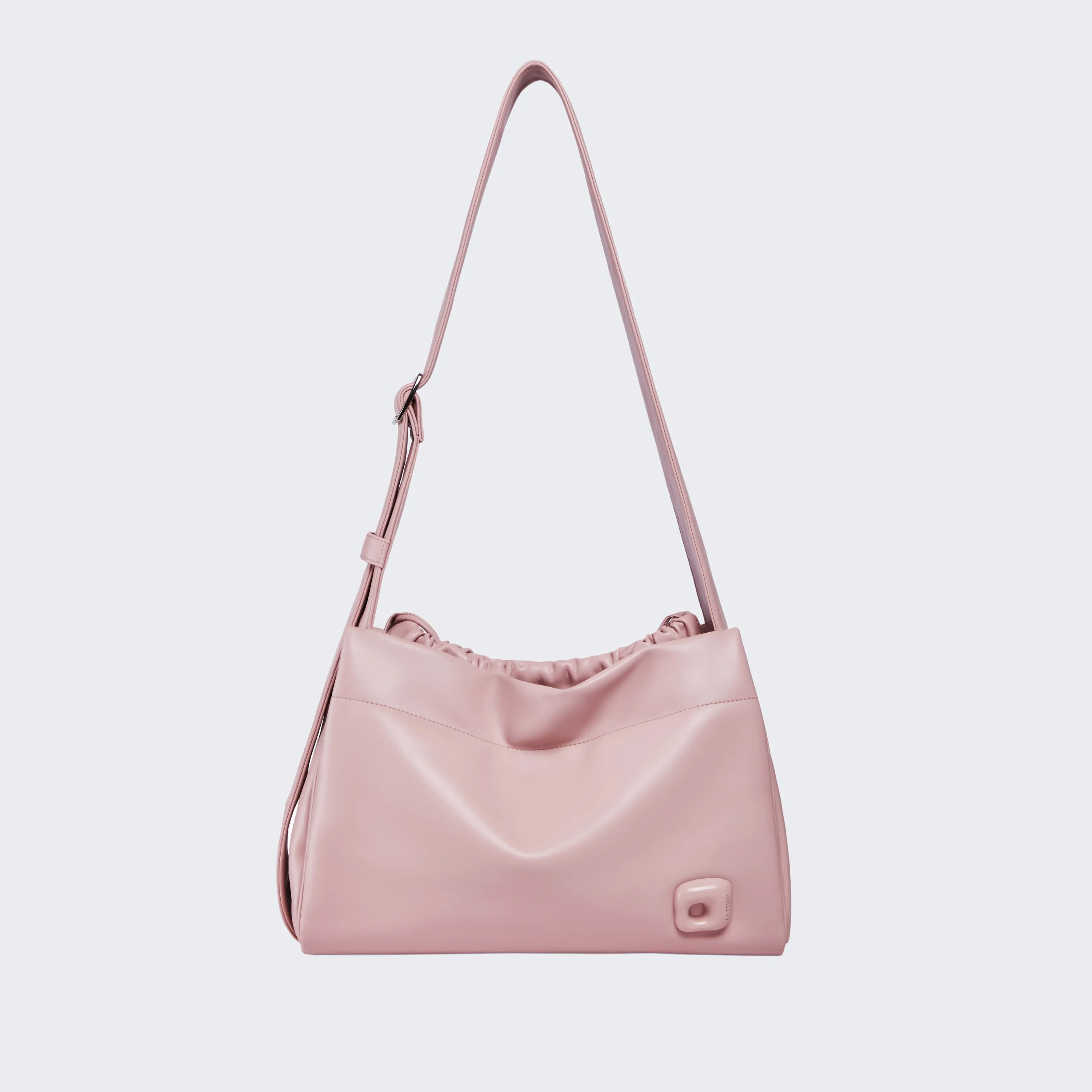 Leather Crossbody Hobo Bag