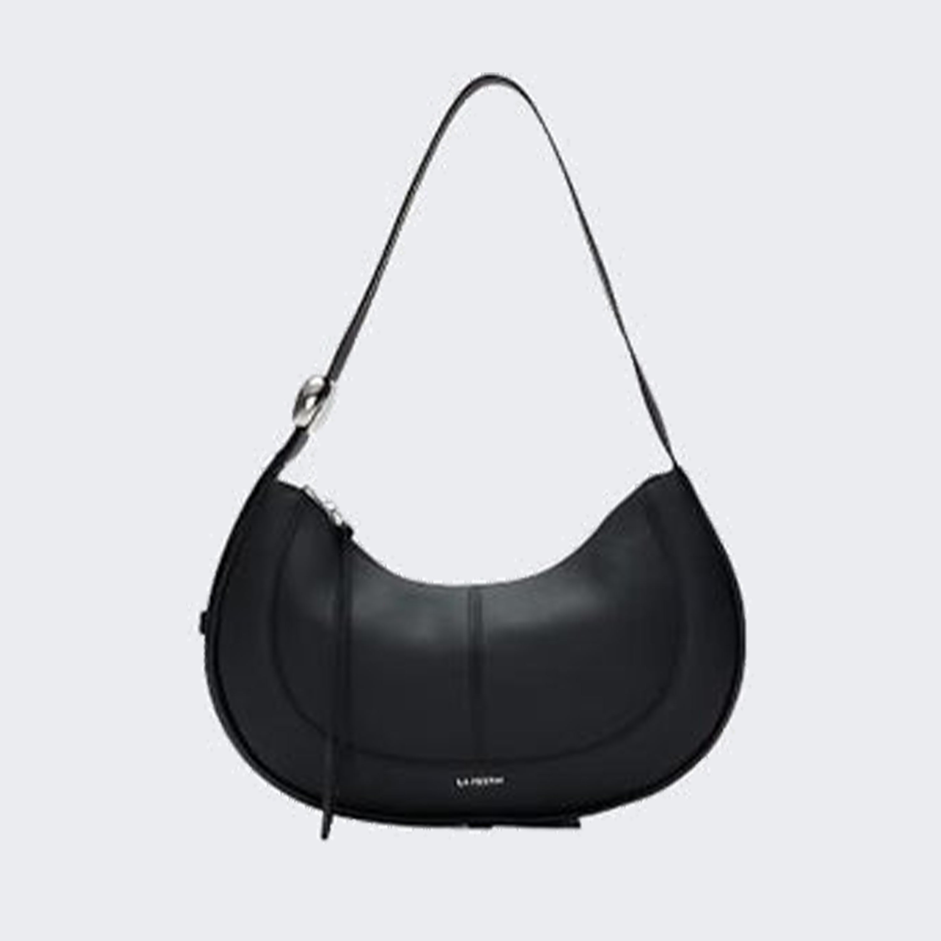 Soft Leather Crescent Bag