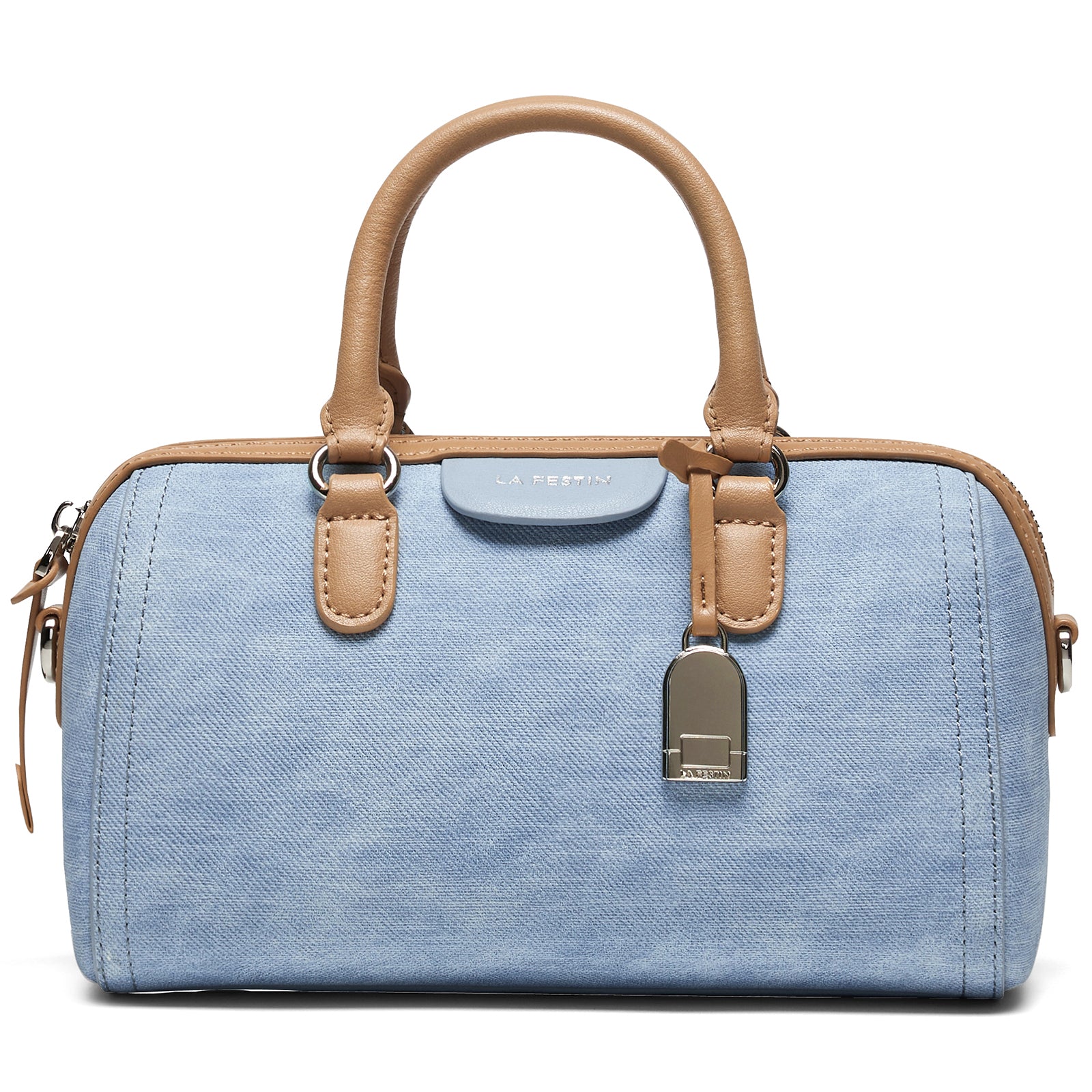 LA FESTIN Handbag Women New Fashion Shoulder Bag Top Handle Purse Crossbody Satchel Bowling Bag