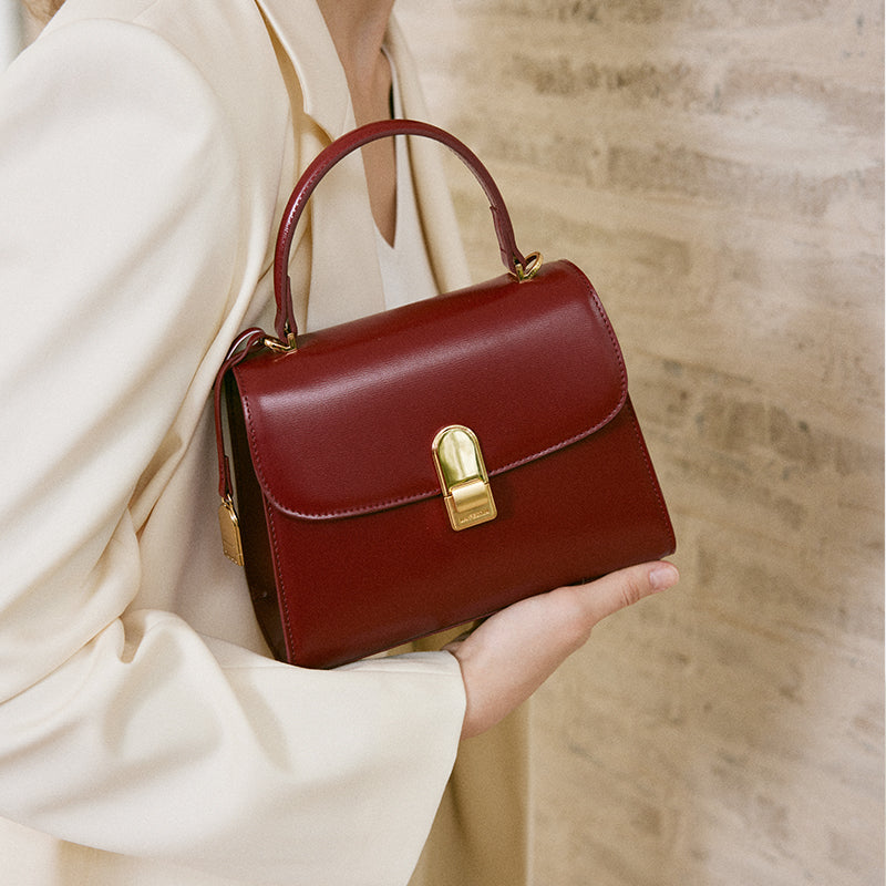 LA FESTIN Top Handle Fashion Design Leather Bag Handbag Women Shoulder Bag Lady Wallet