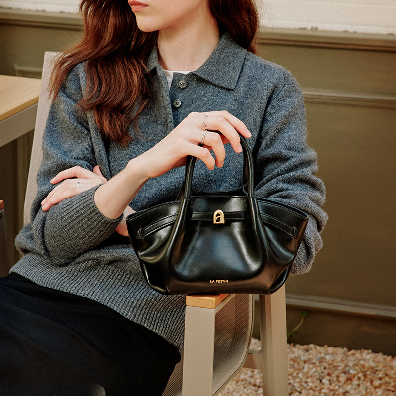LA FESTIN Handbag Women Small Bag Top Handle Purse Lady Leather Bag Shoulder Bag Cross body Bag