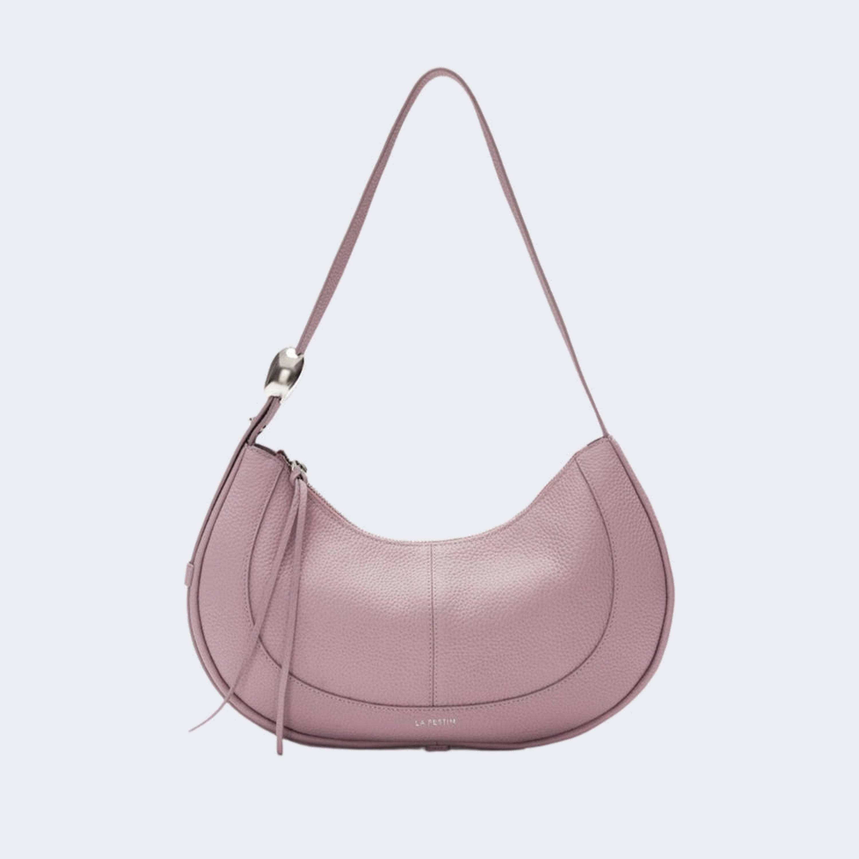 Soft Leather Crescent Bag