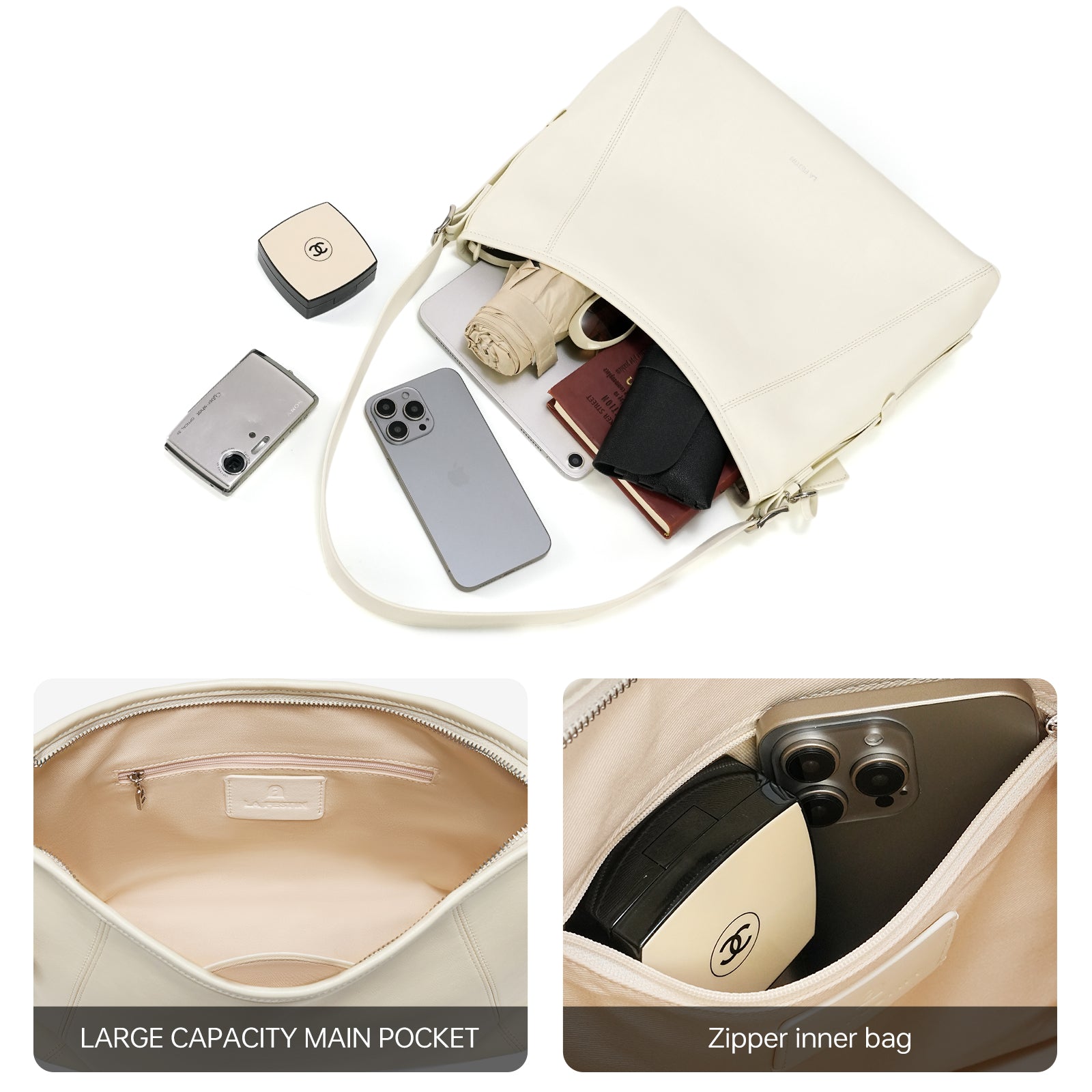 LA FESTIN Hobo Bag Large Handbag For Women New Trend Shoulder Bag Female Crossbody Bag