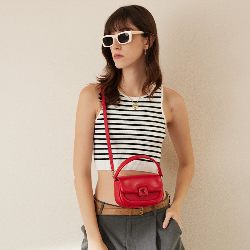 LA FESTIN Top Handle Bag For Women Fashion Design Shoulder Bag with Adjustable Cross body Bag