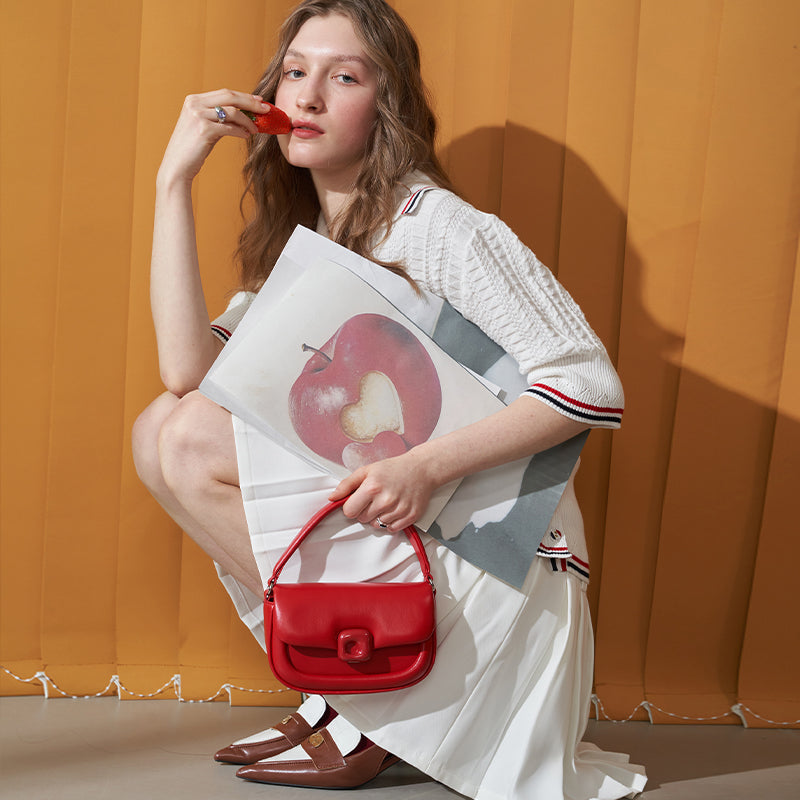 LA FESTIN Top Handle Bag For Women Fashion Design Shoulder Bag with Adjustable Cross body Bag