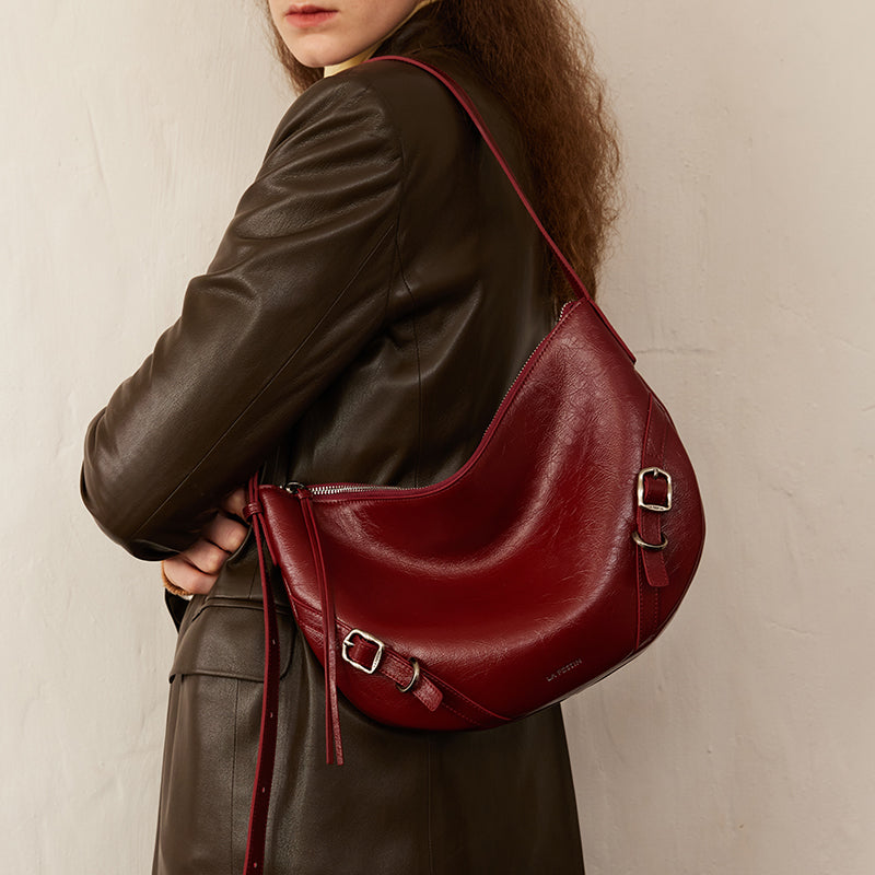 LA FESTIN Original Women Bag New Design Shoulder Bag with Adjustable Strap Fashion Crossbody Bag Hobo Bags