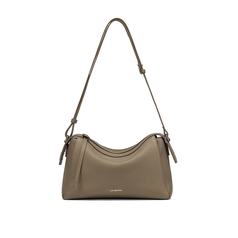 LA FESTIN Shoulder Bag for Women Fashion Leather Bag New Handbag Solid Color Lady Wallet