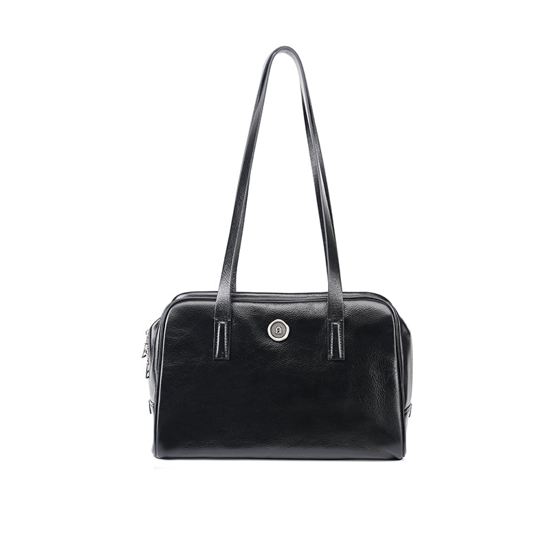 LA FESTIN Bowling Bag Large Capacity Shoulder Bag Women's Handbags Leather Bag Underarm Bag