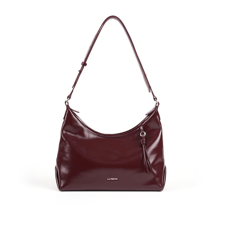 LA FESTIN Leather Shoulder Bag Casual Crossbody Bag Trend Handbag for Women Fashion Design Underarm Bag