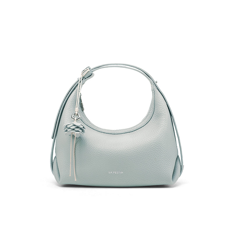 LA FESTIN Original Handbag Women New Shoulder Bags Leather Bag Fashion Half Moon Bag Cross body Bag