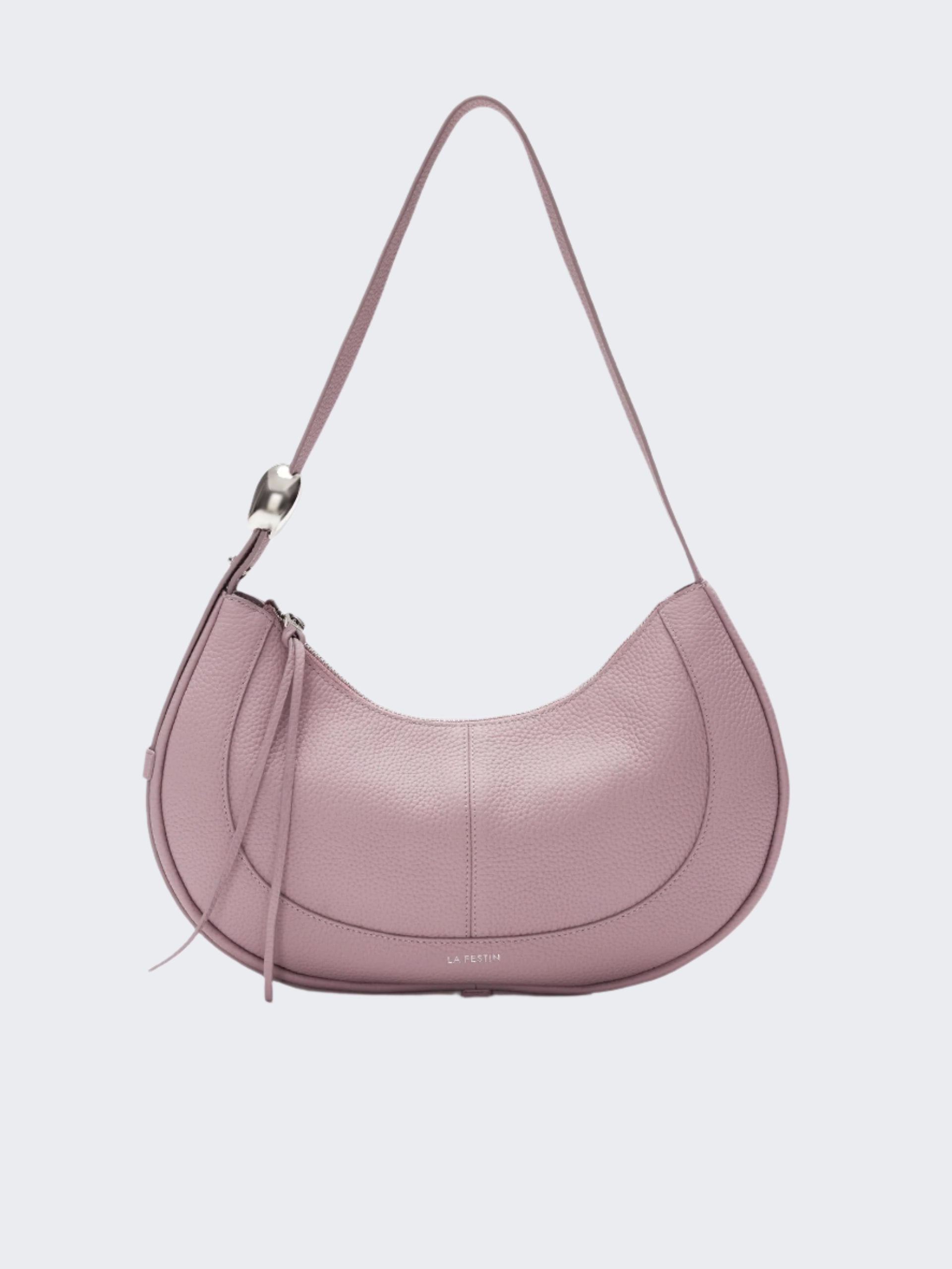 Leather Crescent Bag