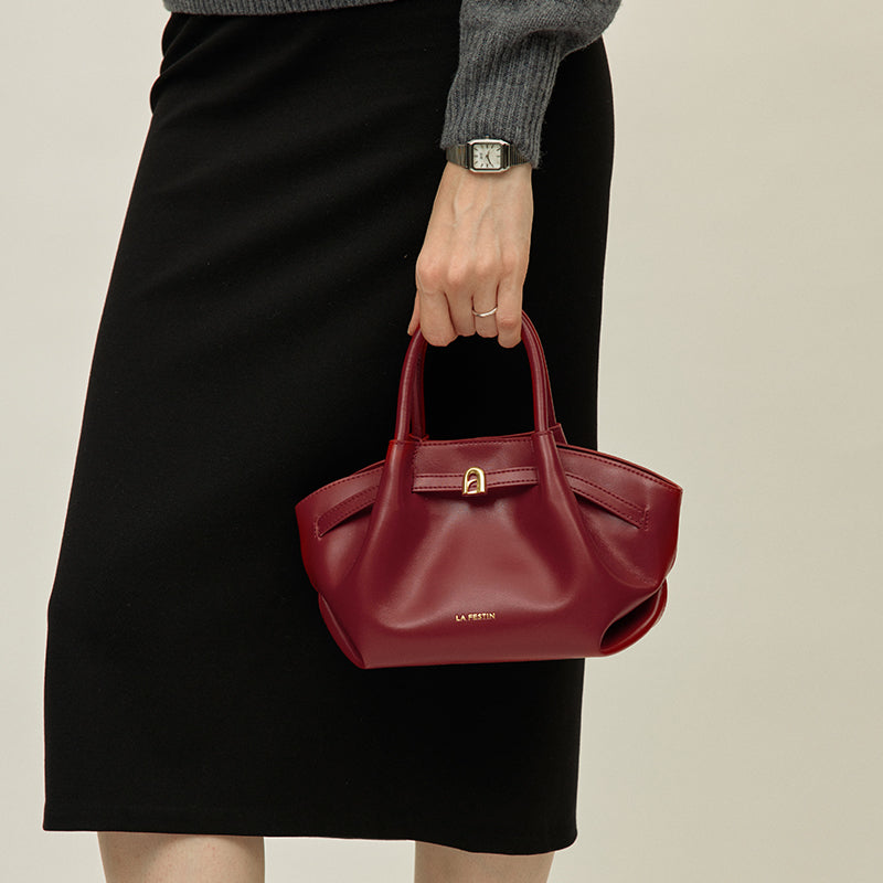 LA FESTIN Handbag Women Small Bag Top Handle Purse Lady Leather Bag Shoulder Bag Cross body Bag