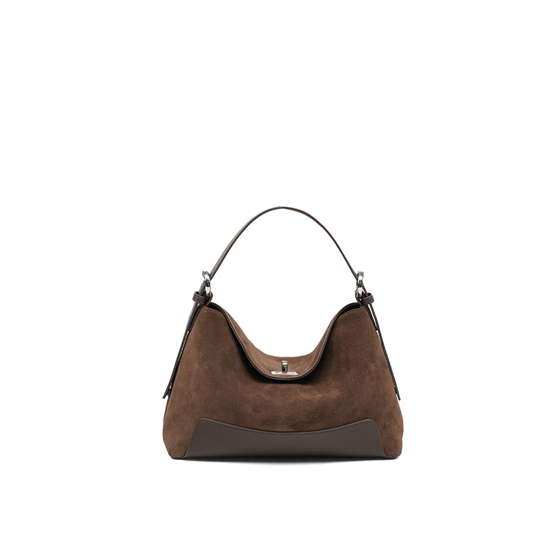 LA FESTIN Shoulder Bag Large Capacity Bag Cross body Tote Bags for women Suede Leather Bag